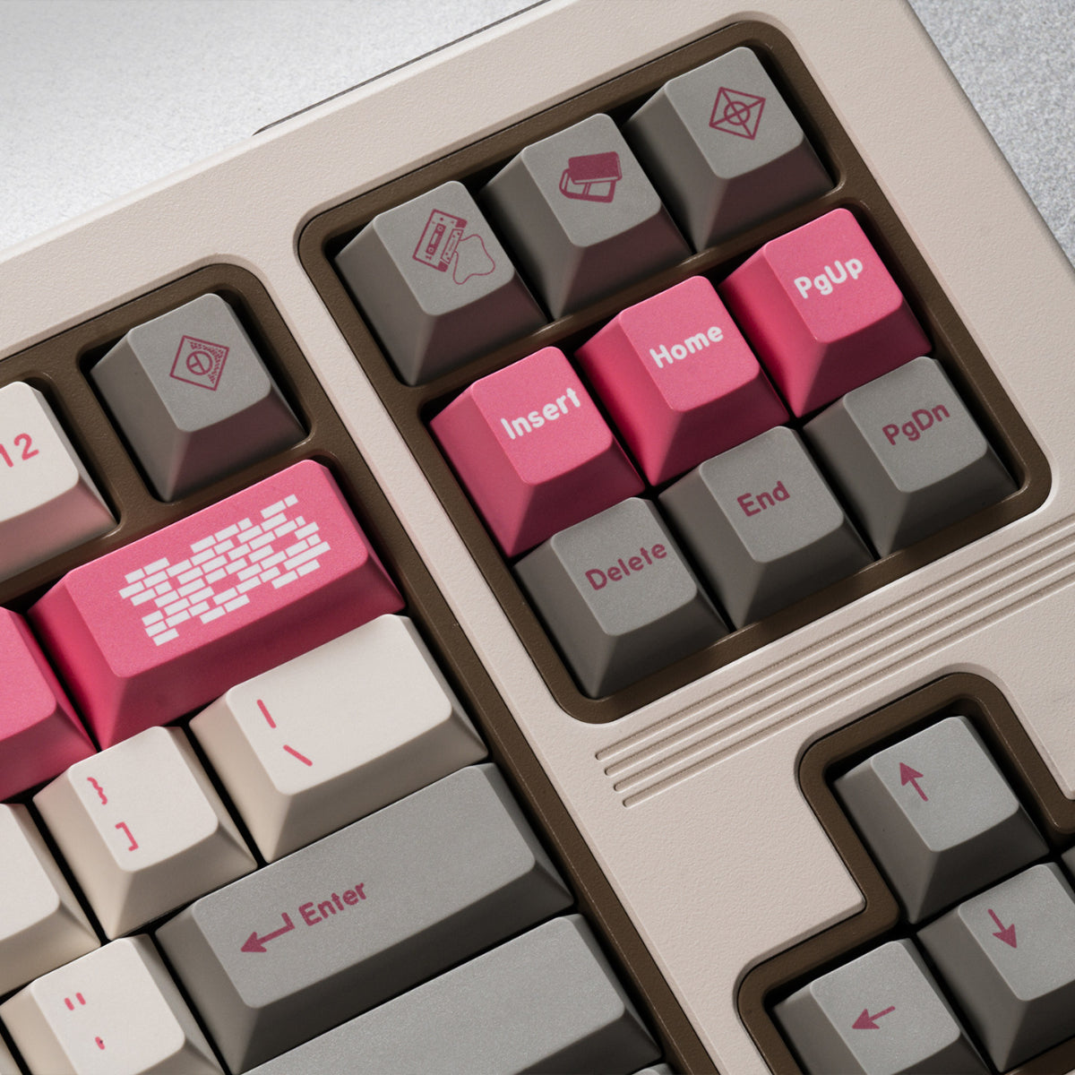 Retro Library - ANSI Keycap Set - Cherry Profile