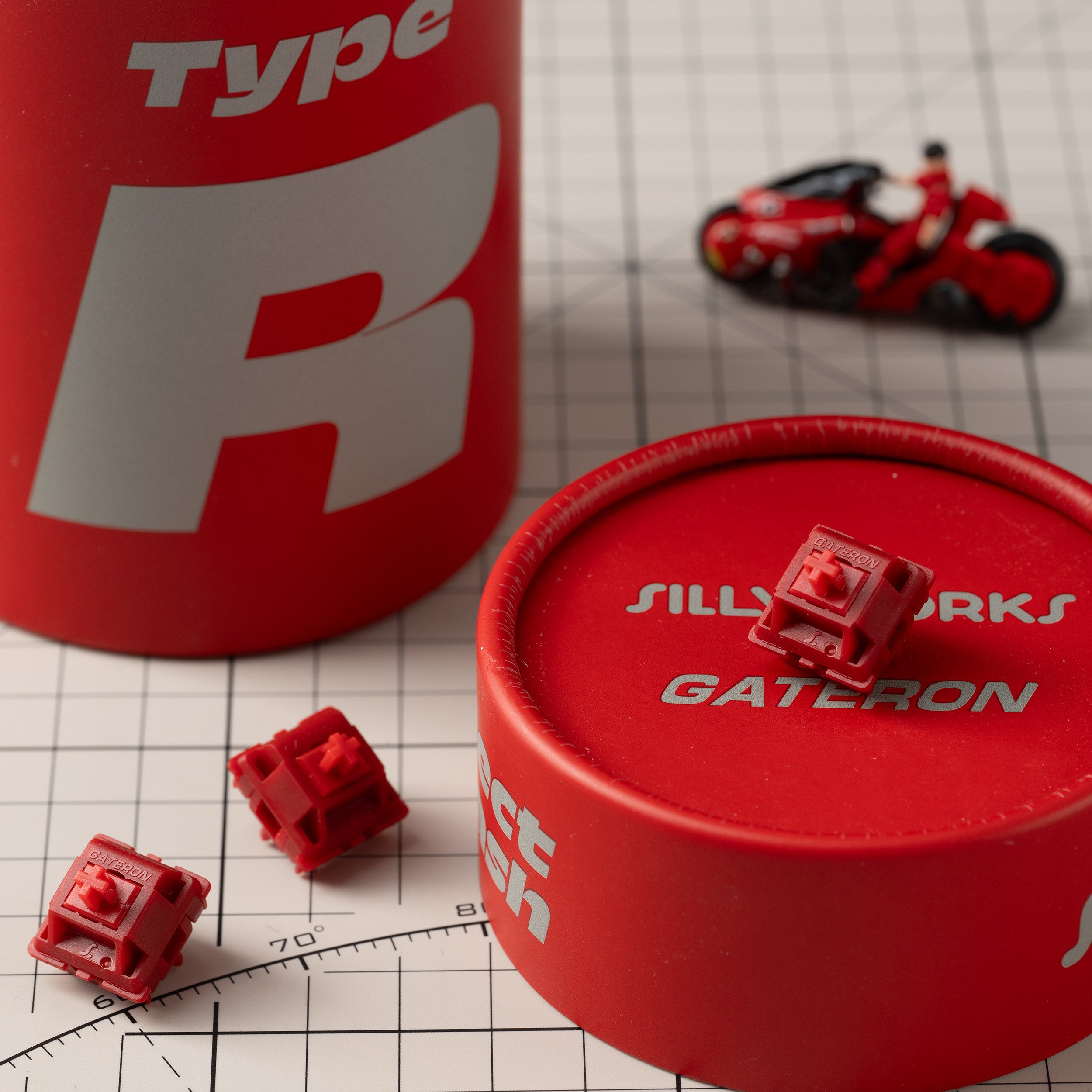Gateron Sillyworks - SLAYER Type R Tactile Switches