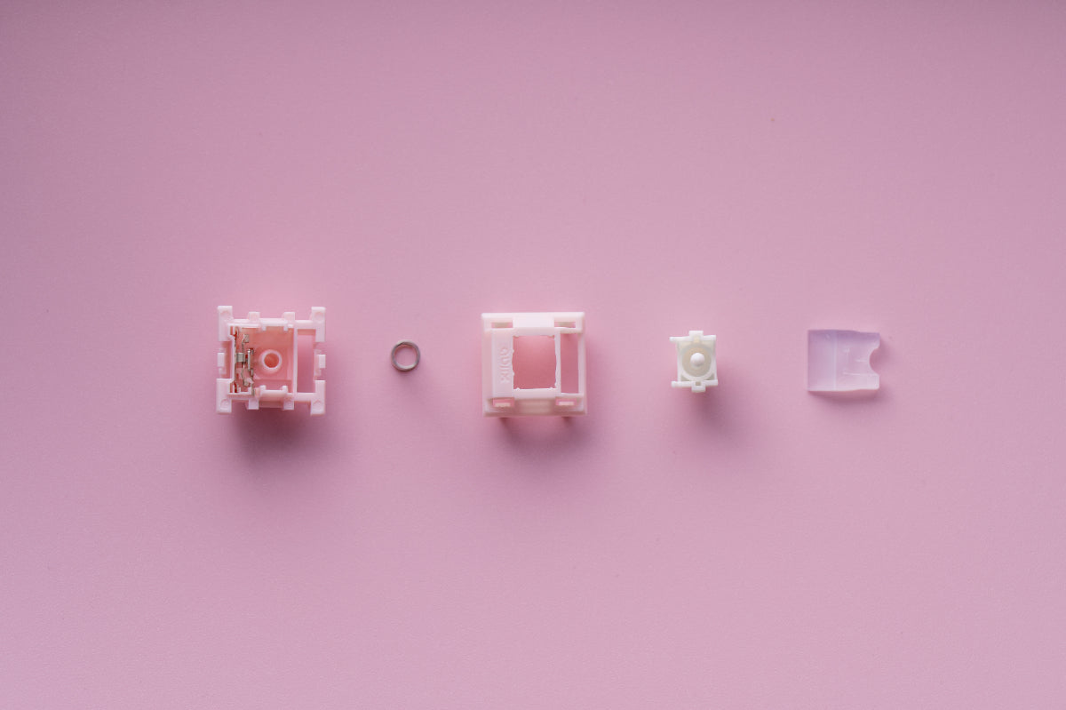 KeyGeek XLLAB - Peach Butt Linear Switches