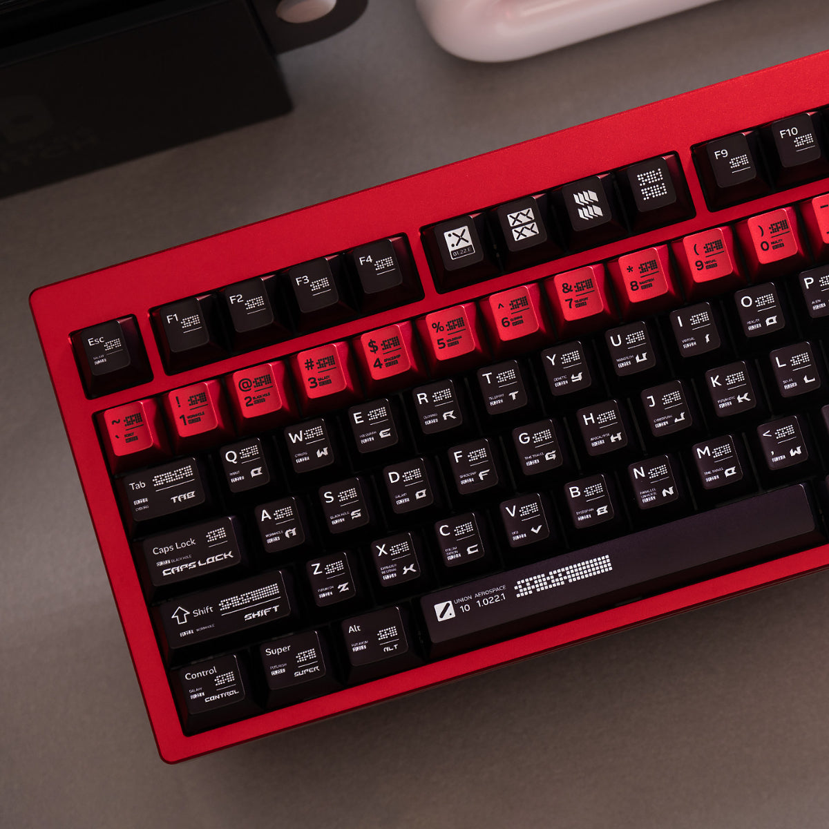 Parametric Metallic - PBT - ANSI/ISO Keycap Set - Cherry Profile