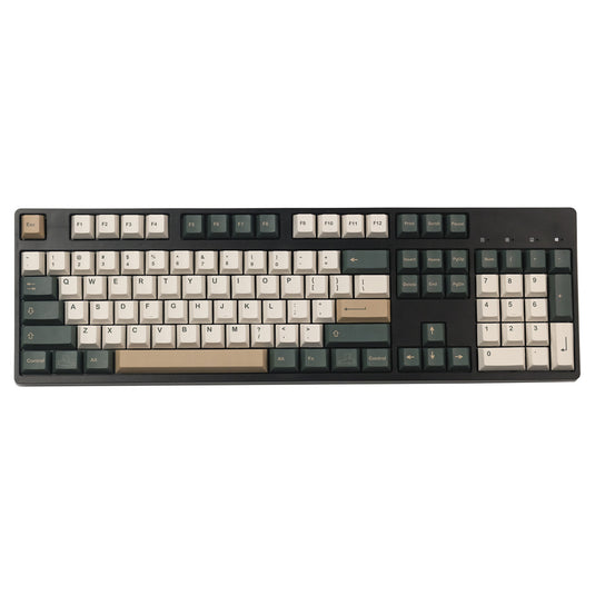 British Racing Green – 143-Key, Cherry Profile ANSI/ISO Keycap Set