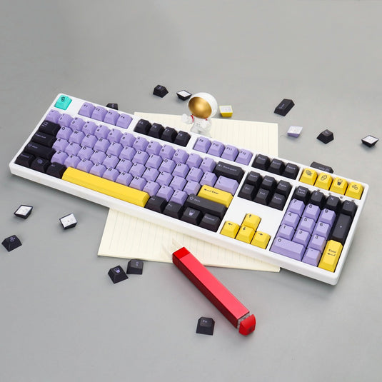 TARO - 130-Key Doubleshot PBT ANSI/ISO Keycap Set