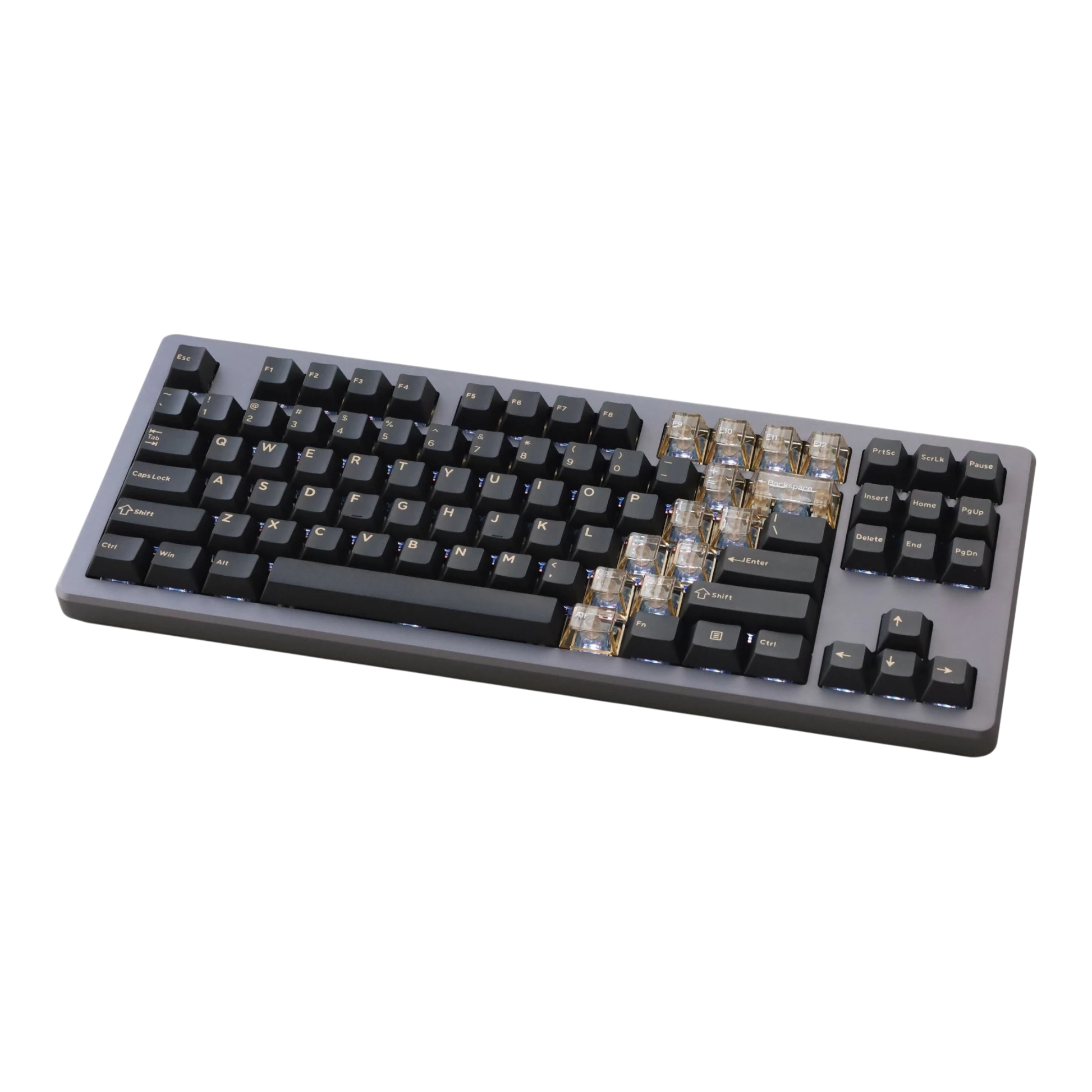 Keydous - NJ87 Pro Teclado mecánico inalámbrico de 87 teclas
