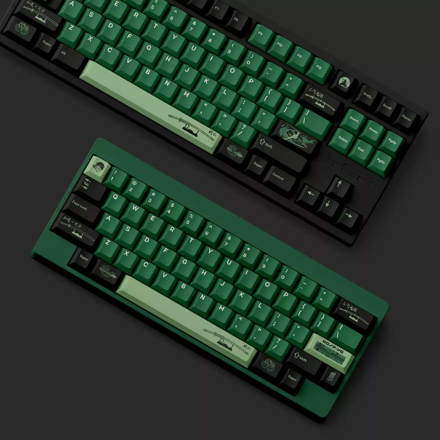 FBB - Zoro ANSI/ISO Keycap Set – OZO Keyboards