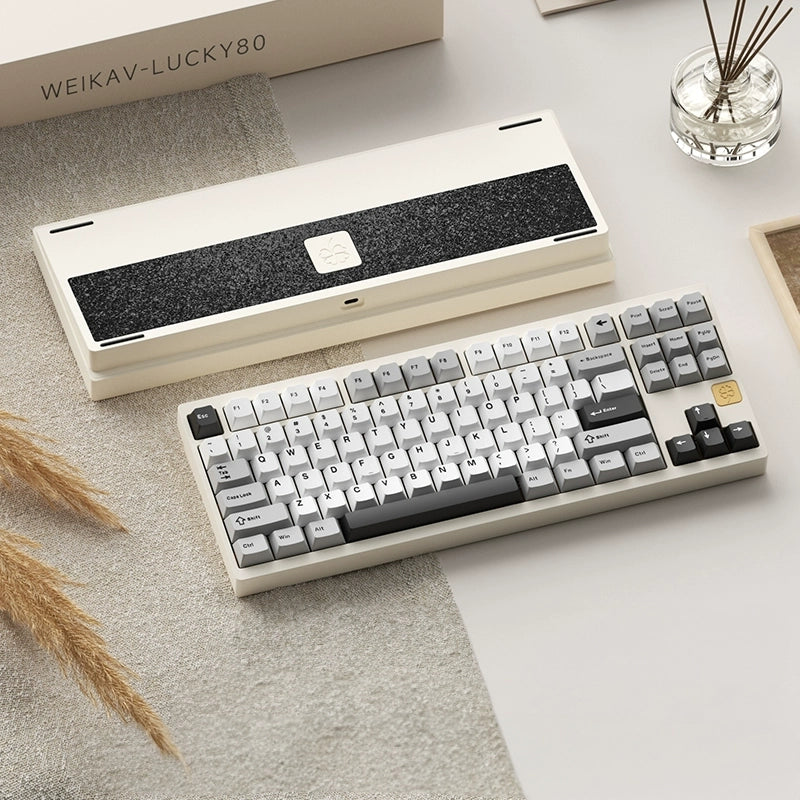 WEIKAV Lucky80 – 80% Tri-Mode Gasket-Mounted Mechanical Keyboard Kit
