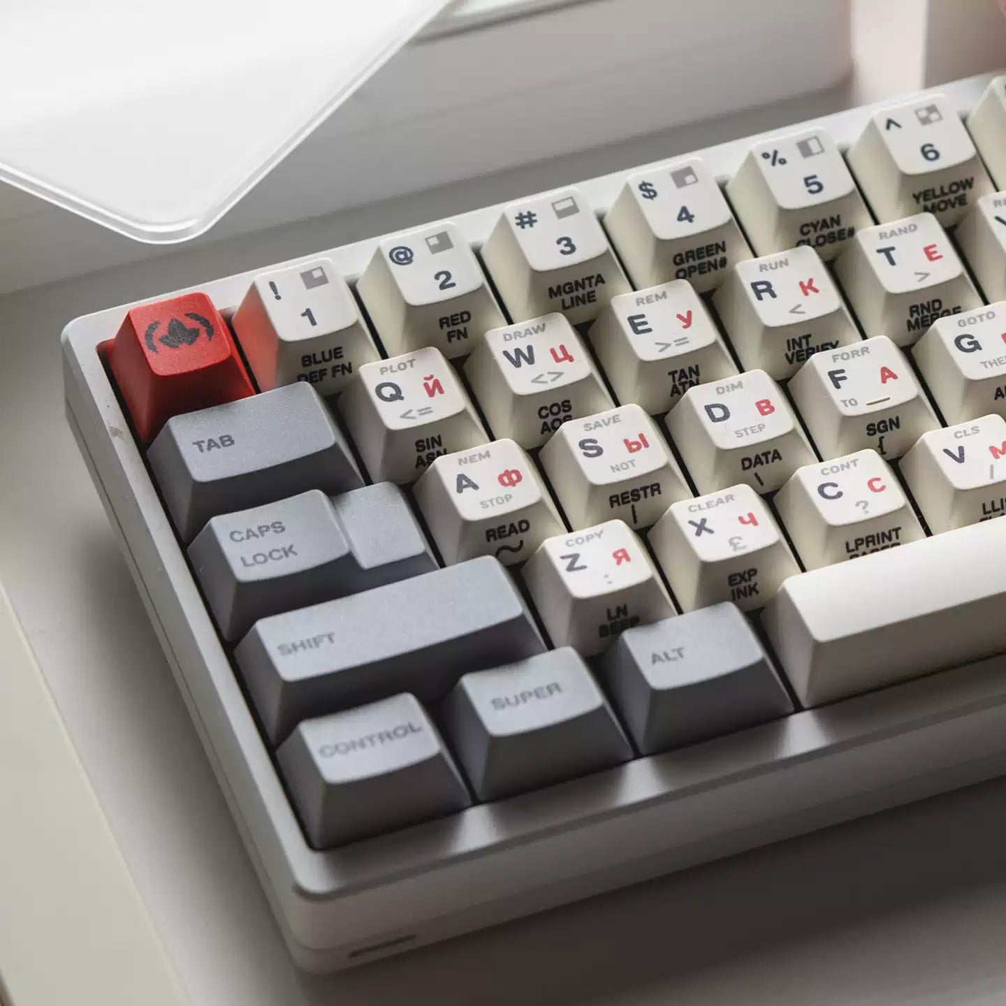 FBB - ZX Spectrum Series Delta Retro PBT Keycaps – OZO Keyboards