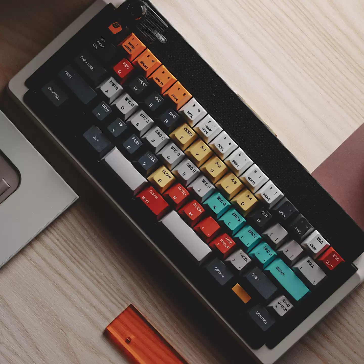 FBB - ACCOM Editor Retro PBT Five-Sided ANSI/ISO Keycap Set