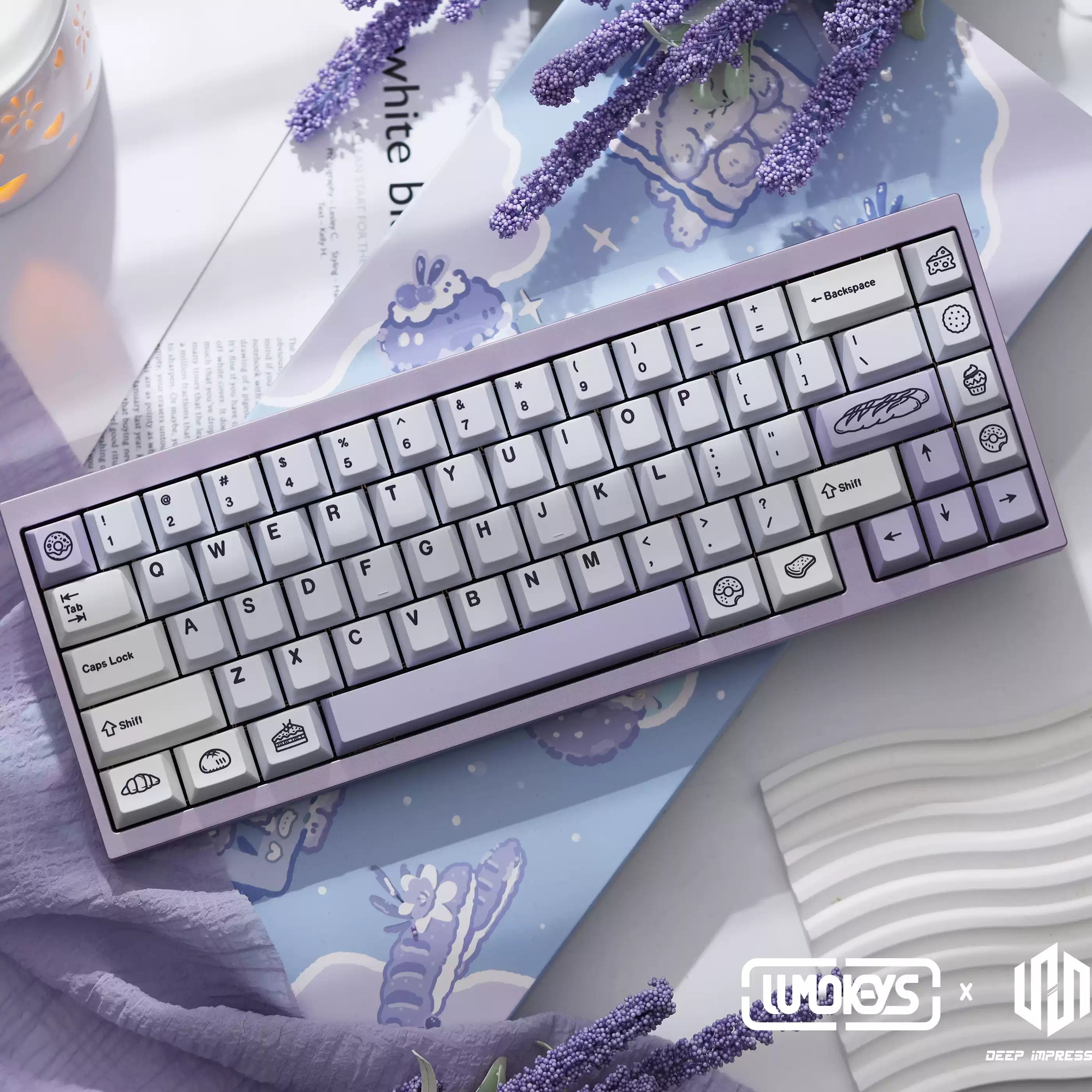 Lumokeys - Moran Pastry PBT Keycap Set