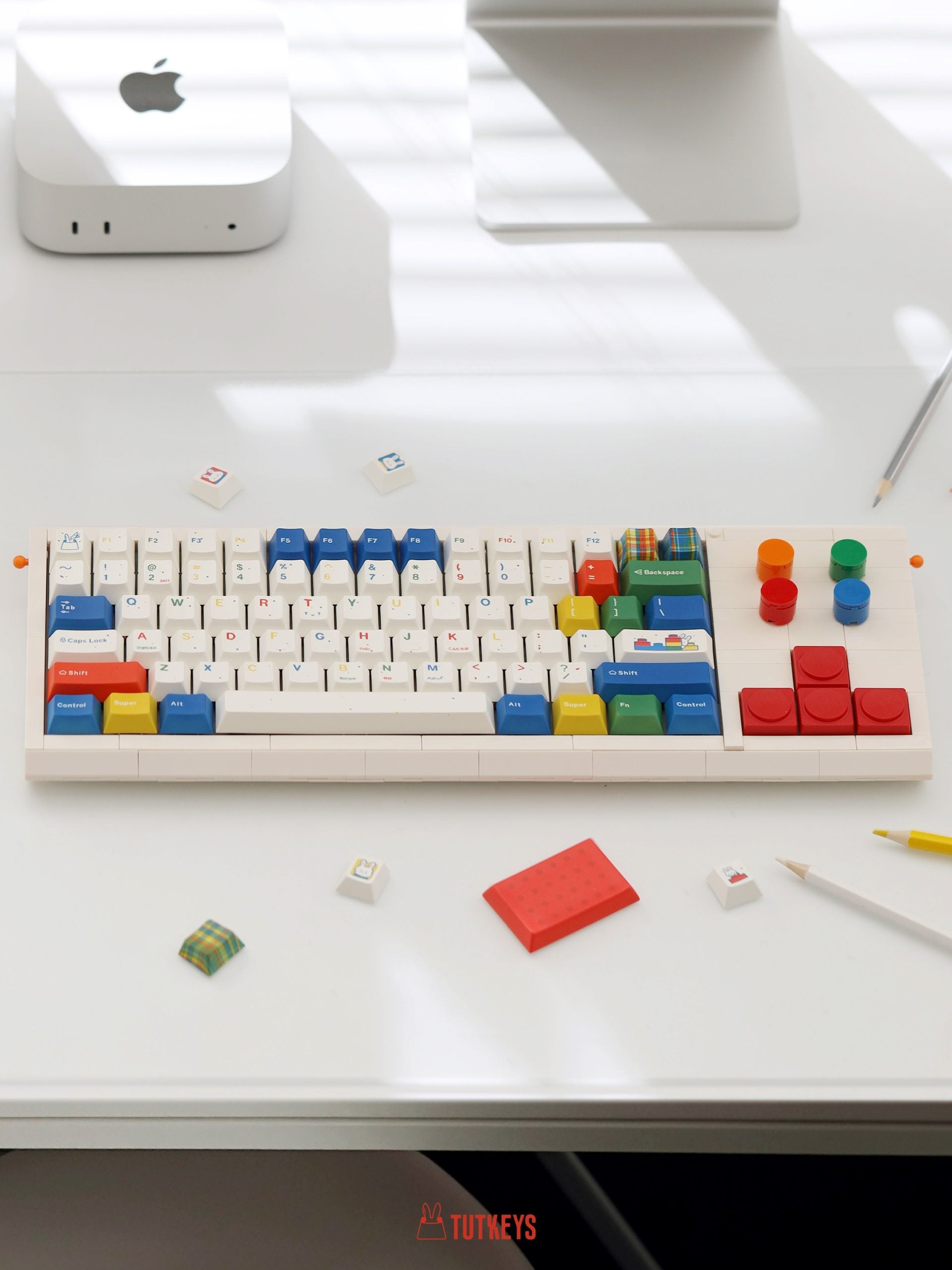 Tutkeys - Color Fun Vibrant Keycap Set