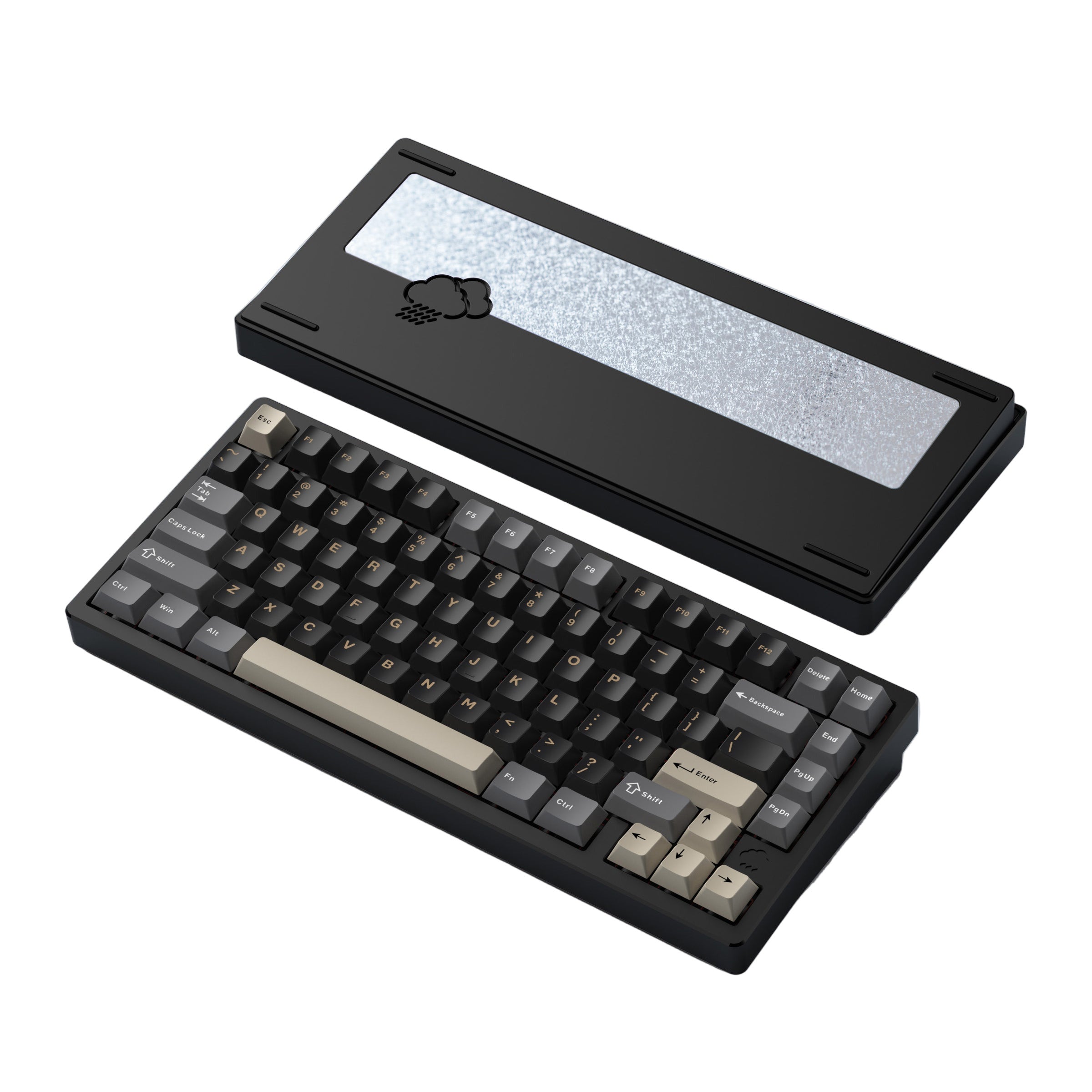 WOBKEY Rainy75 - Teclado mecánico de aluminio al 75 %