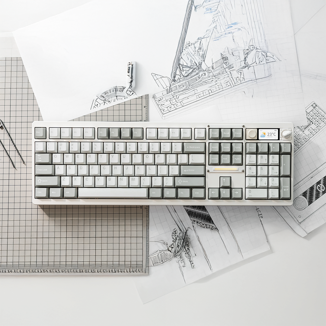 Chilkey - ND104 Full-Size Low-Profile RGB Mechanical Keyboard