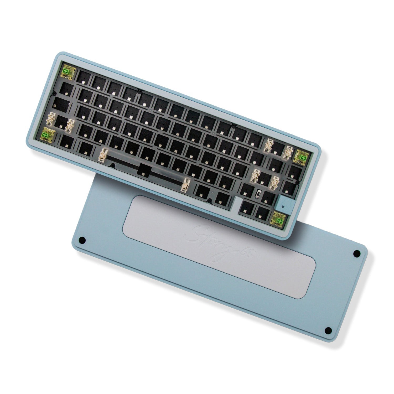 GEEKZB - Story65 R3 Teclado mecánico inalámbrico barebone de aluminio