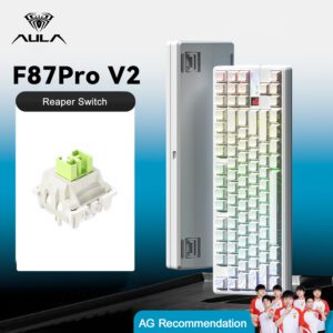 AULA - F87 Pro V2 87% Compact RGB Mechanical Keyboard