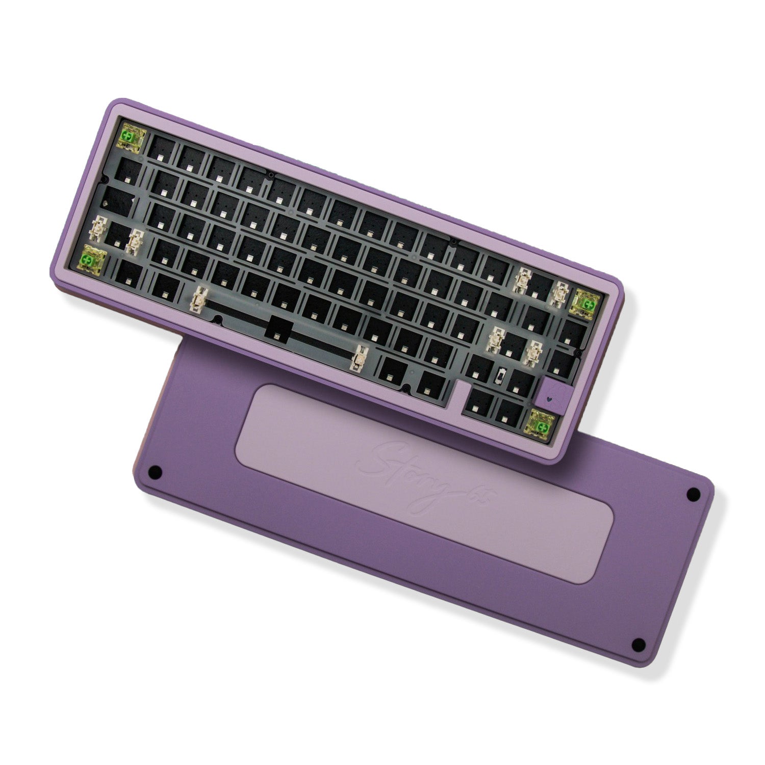 GEEKZB - Story65 R3 Teclado mecánico inalámbrico barebone de aluminio