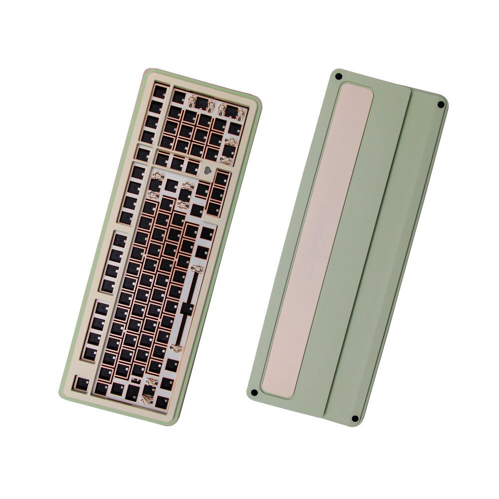 Teclado mecánico inalámbrico GeekZB Story100 de aluminio (100%) - Barebone