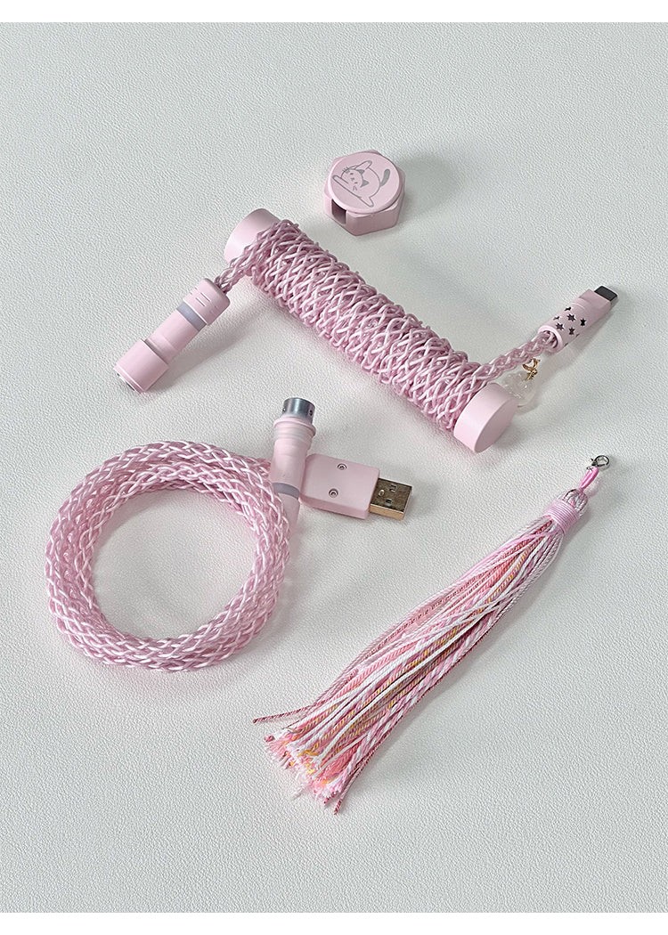 UNKNOWN ERROR - D22 Pink Light - Lazy Cat Keyboard Cable