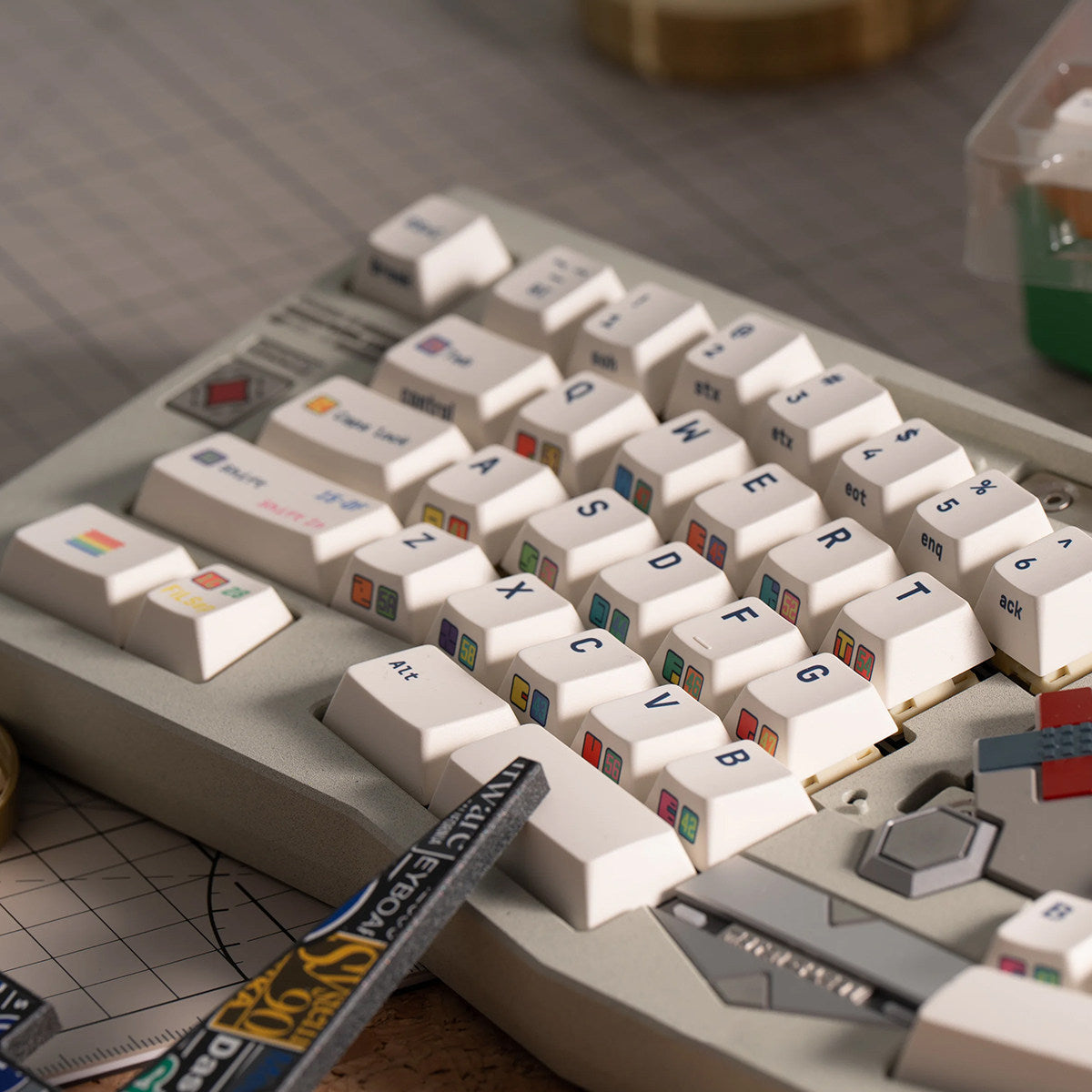 Keyhouse - C64 Commodore 64 Theme Cherry Profile PBT Dye-Sub Keycaps