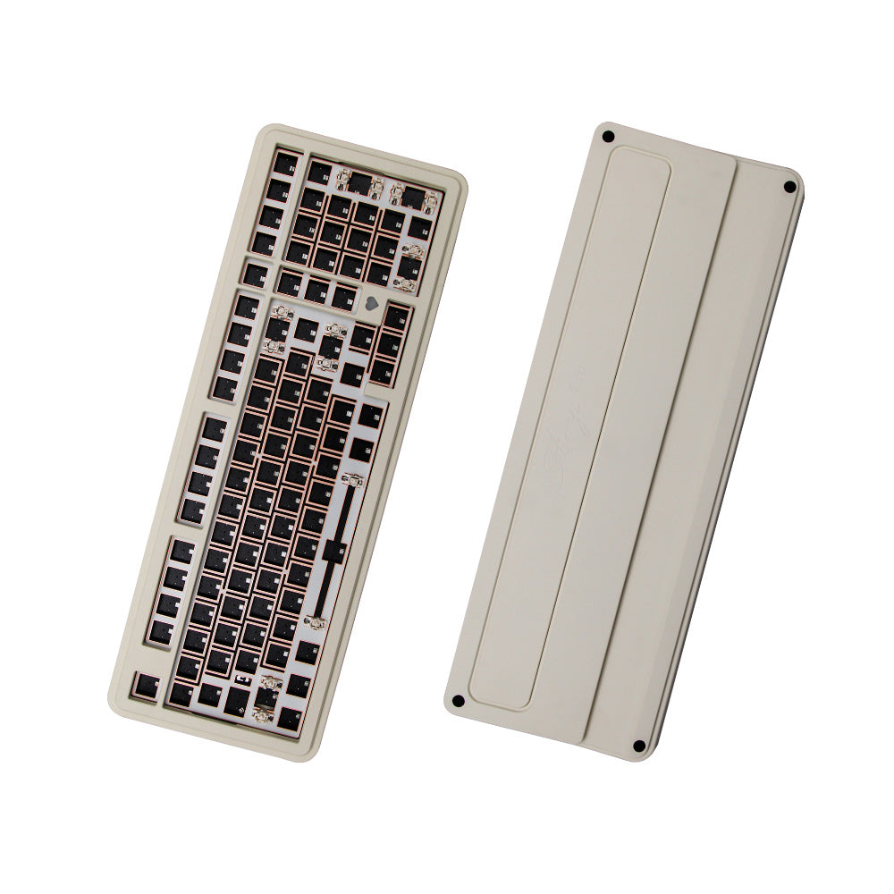 Teclado mecánico inalámbrico GeekZB Story100 de aluminio (100%) - Barebone