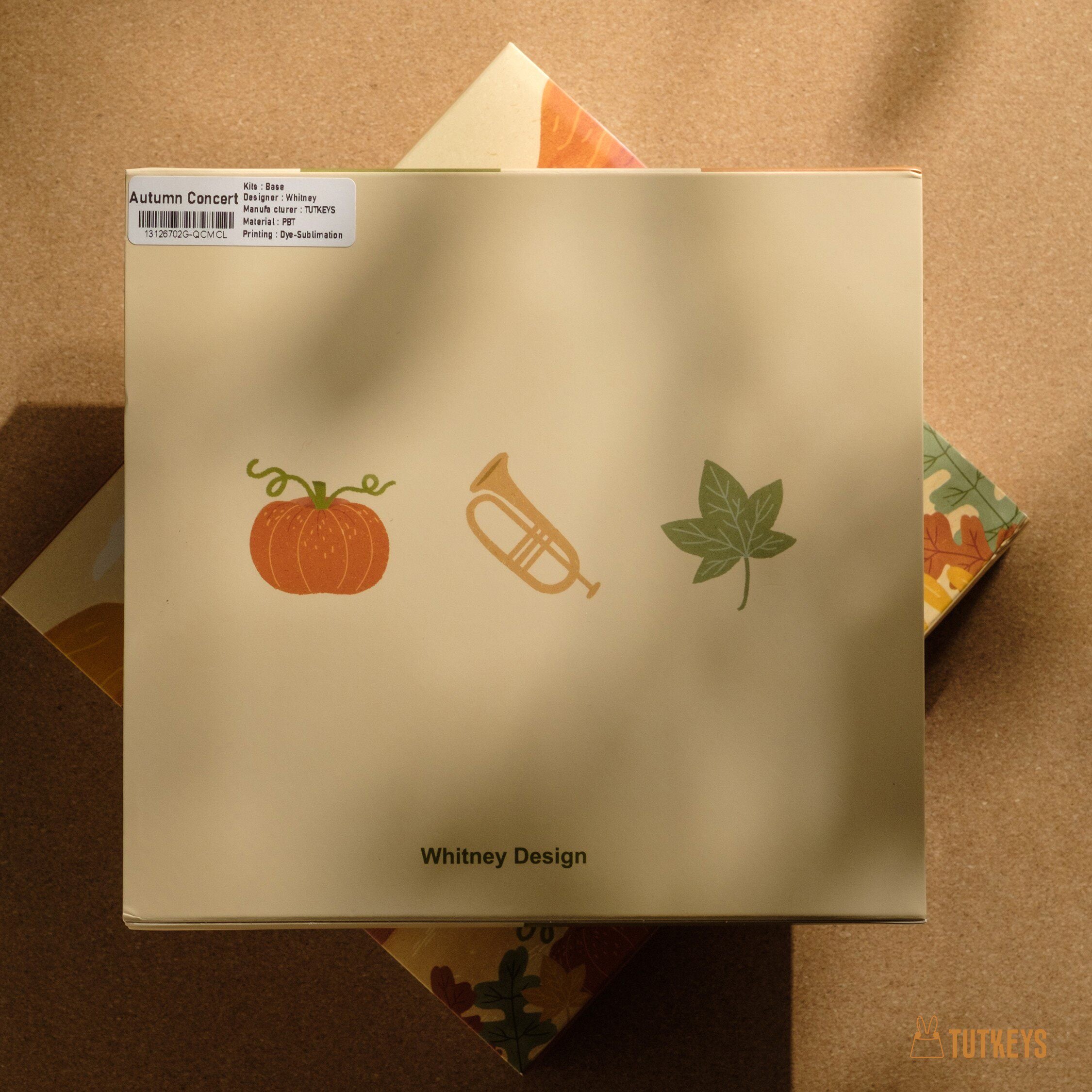 TUTKEYS Autumn Concert PBT ANSI/ISO Keycap Set