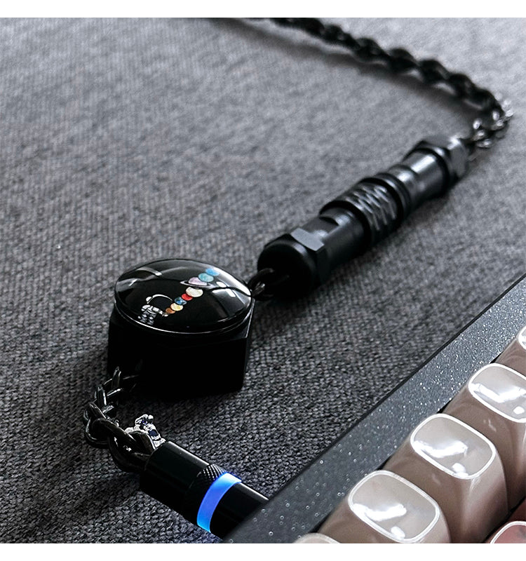 UNKNOWN ERROR - D30 Silver/Blue/RGB Light - Astronaut Series Keyboard Cable