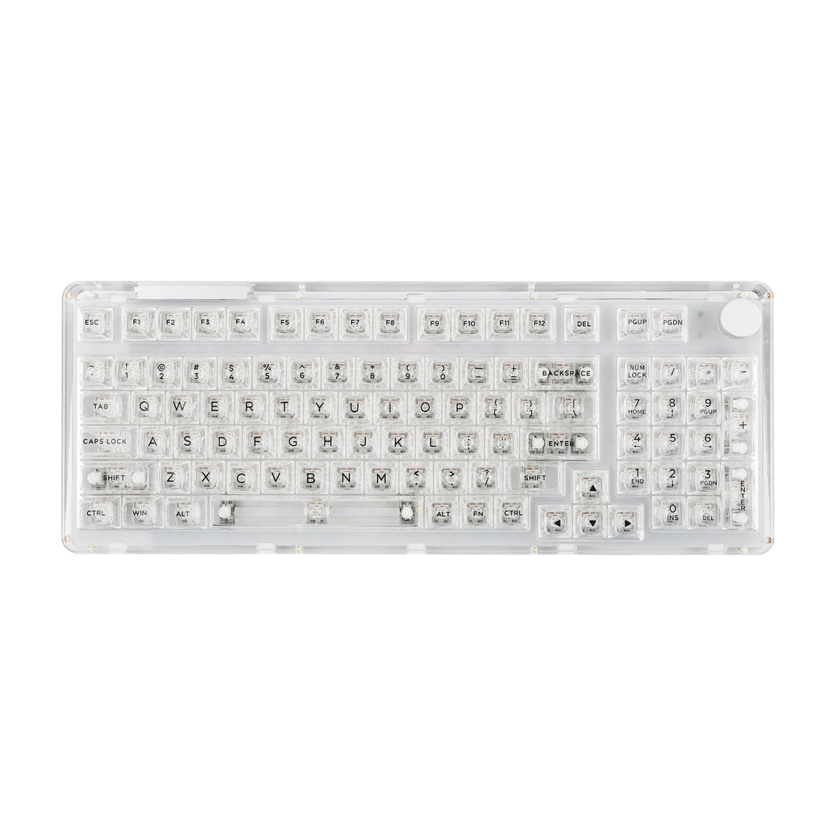 KiiBOOM - Phantom 98 Mechanische Tastatur mit Acryldichtung