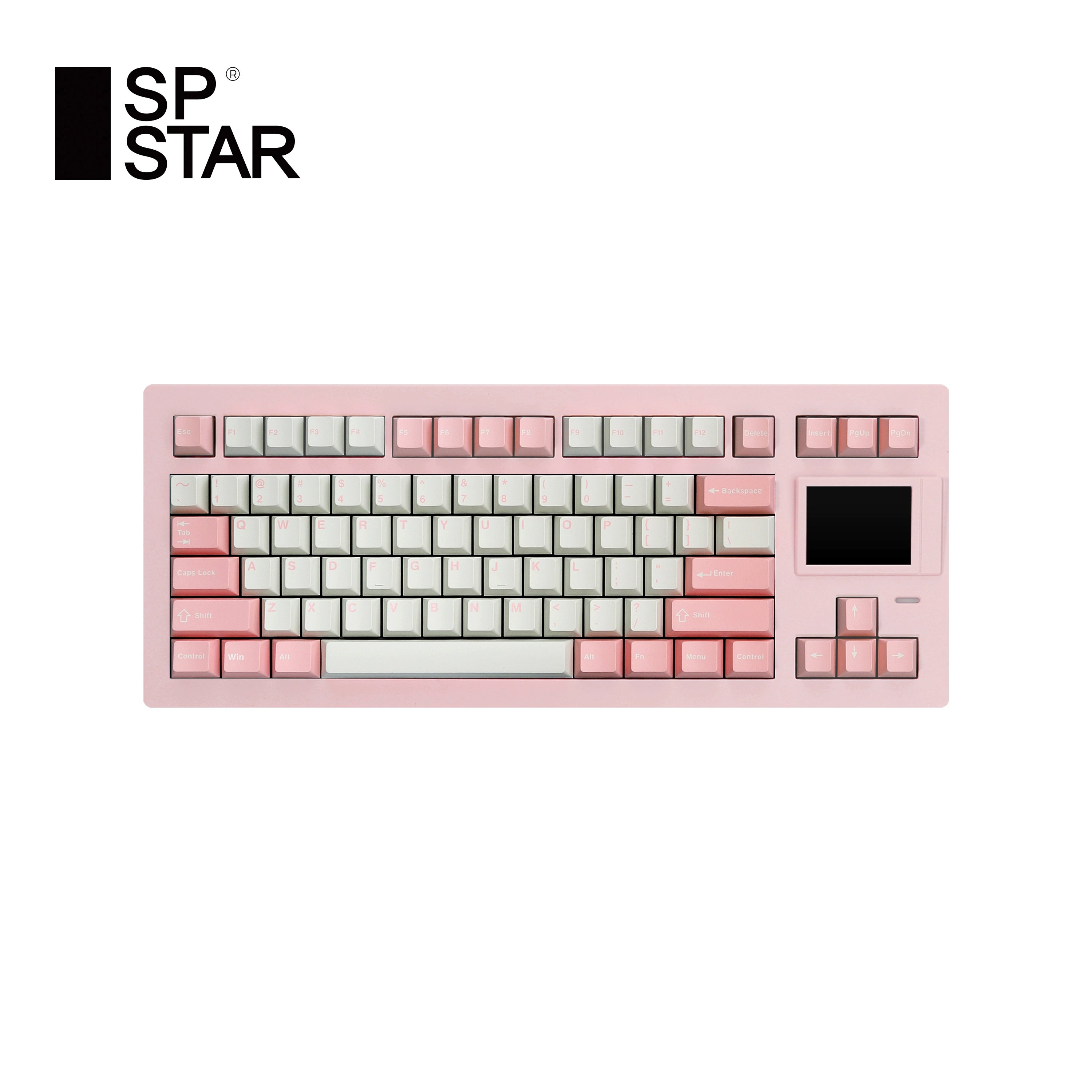 SP Star - D82 Pro+ Mechanical Keyboard with LCD Screen