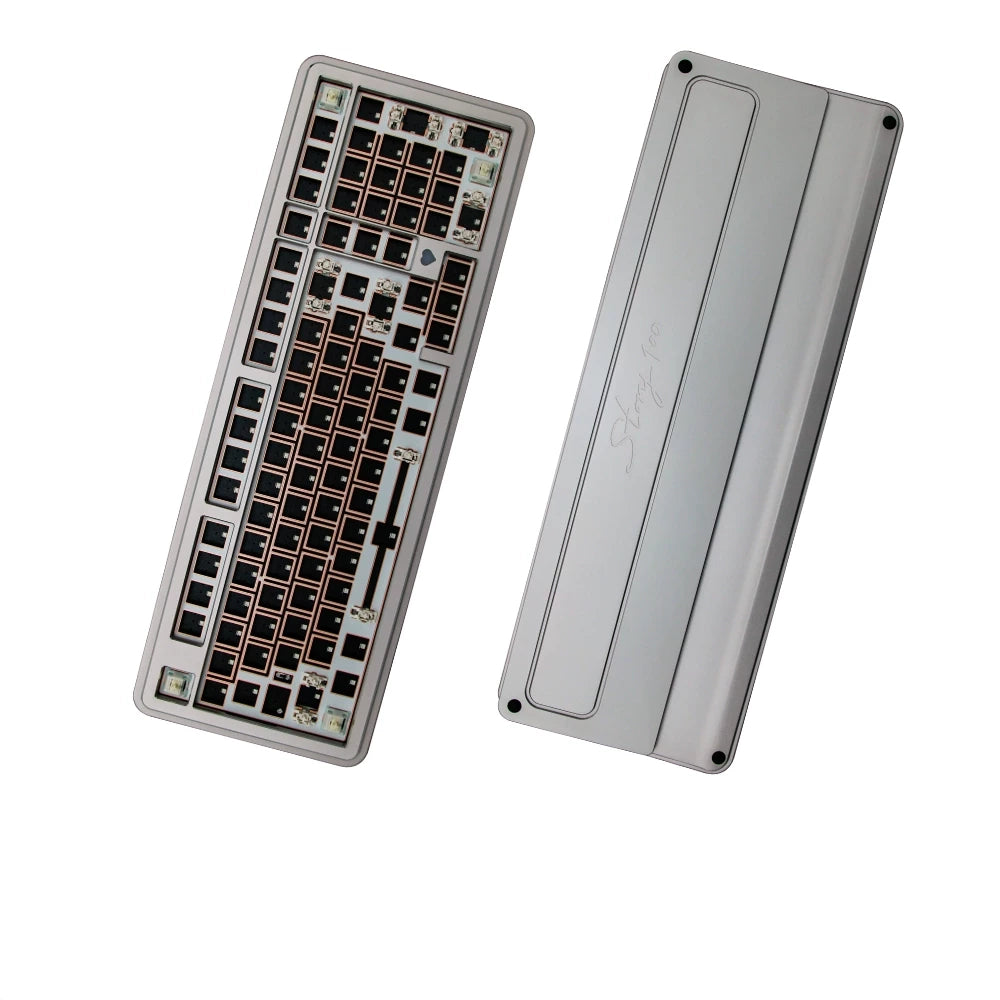GeekZB - Story100 Aluminum Wireless 100% Mechanical Keyboard - Barebone