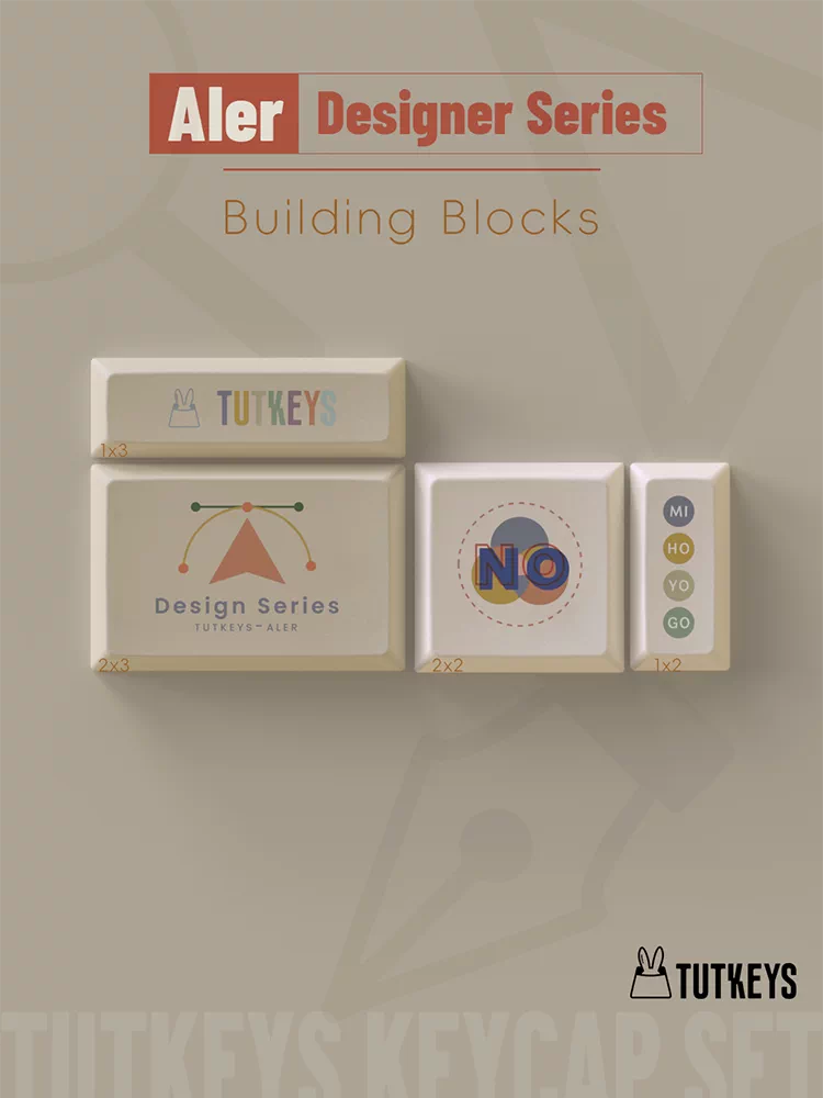 TUTKEYS - ALER PBT Dye-Sublimated ANSI/ISO Keycap Set