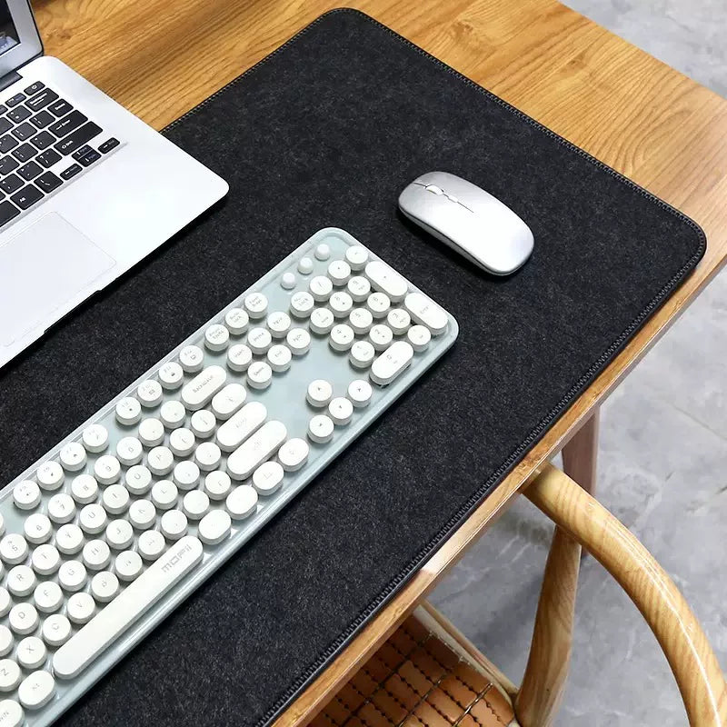 PINEYU - Felt Cork Mouse Pad Thickened Minimalist Desk Mat