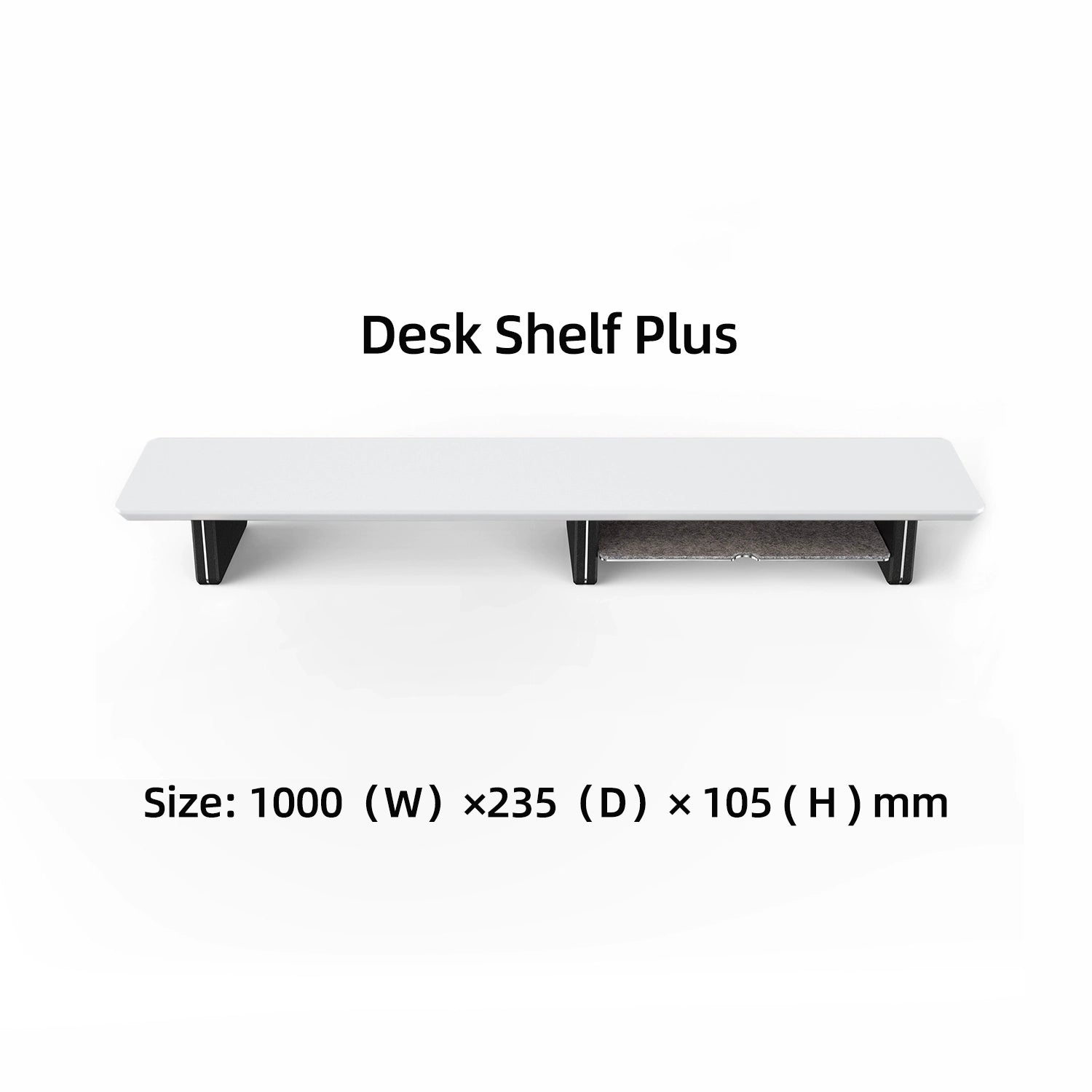 Laricare Solid Wood Dual Layer Monitor Stands