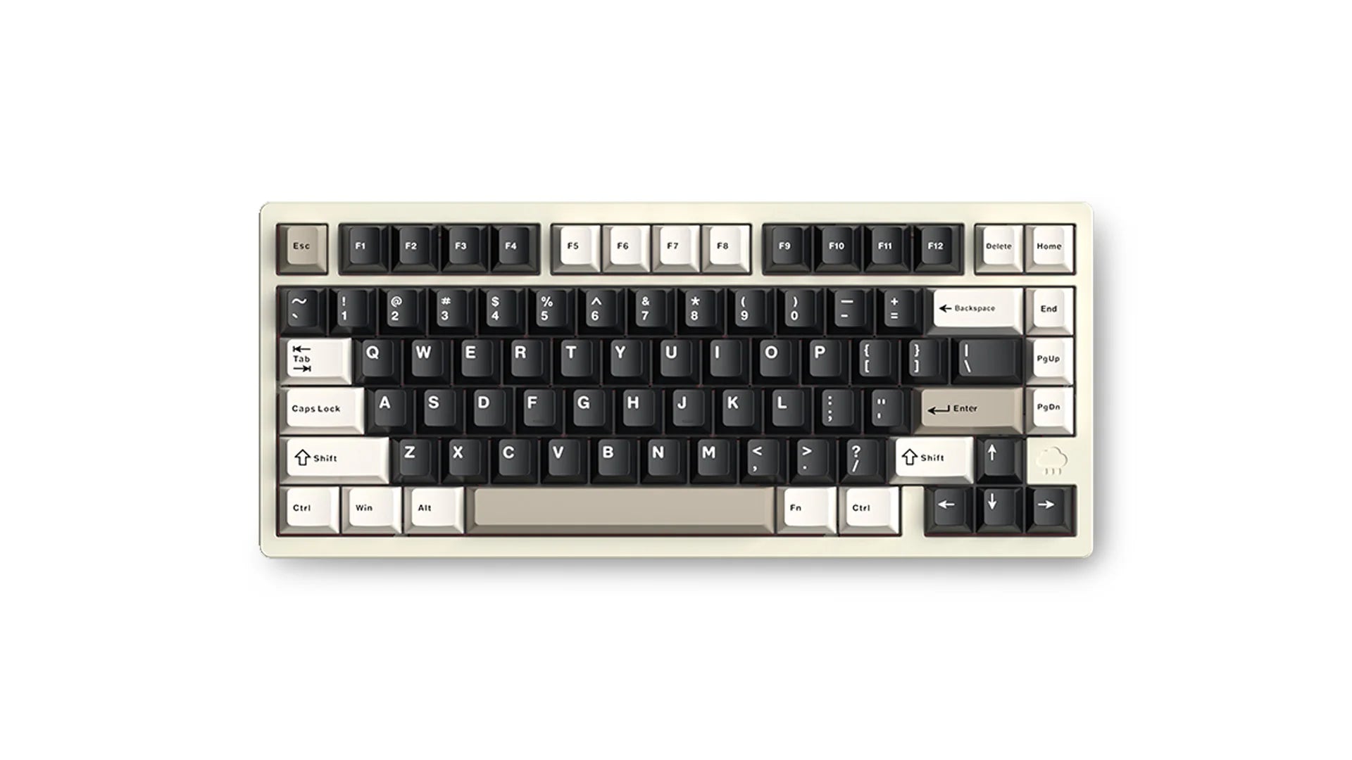 WOBKEY Rainy75 - Teclado mecánico de aluminio al 75 %