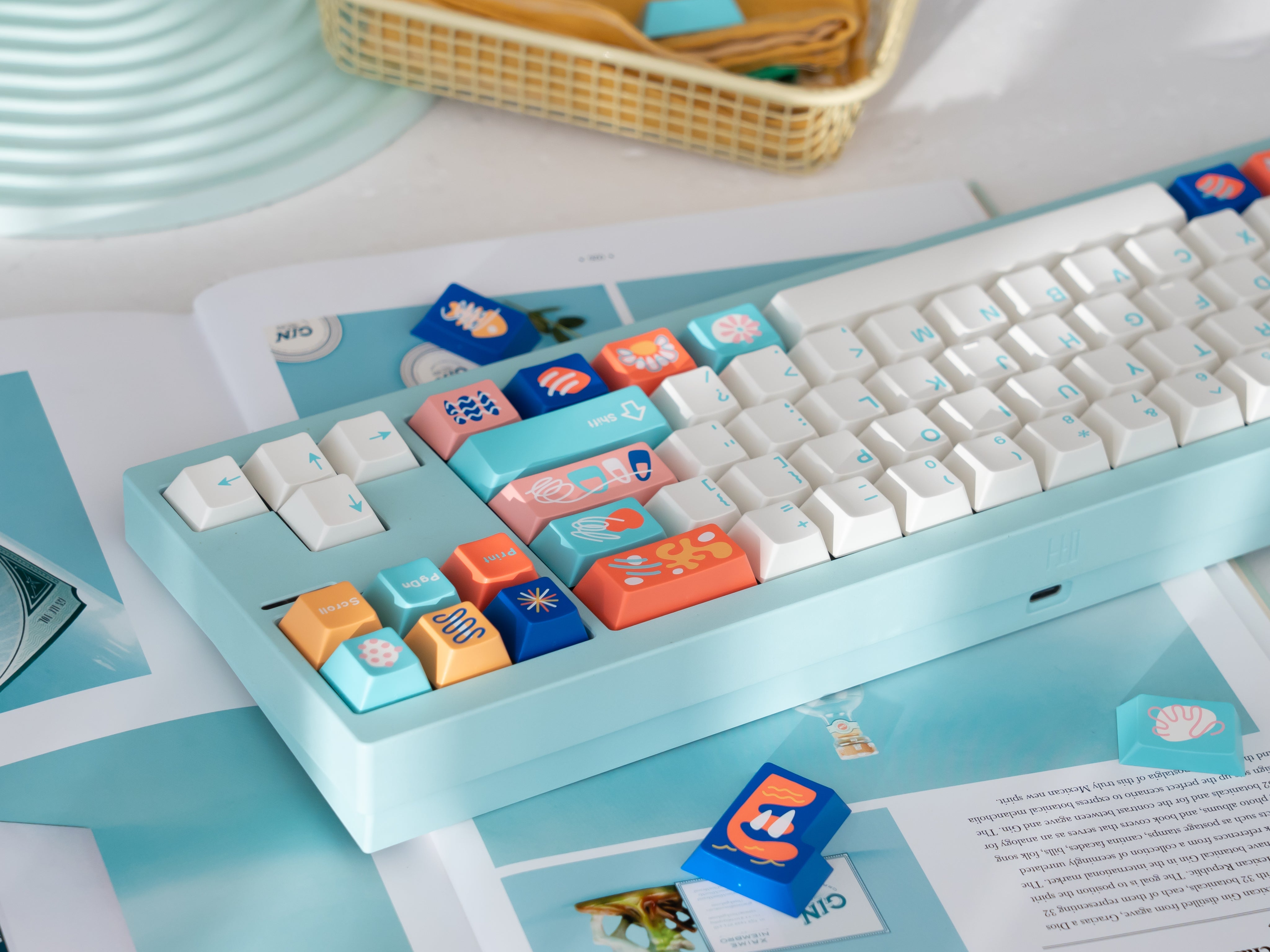 Keykobo - Cinque Terre ABS Double-Shot Keycap Set