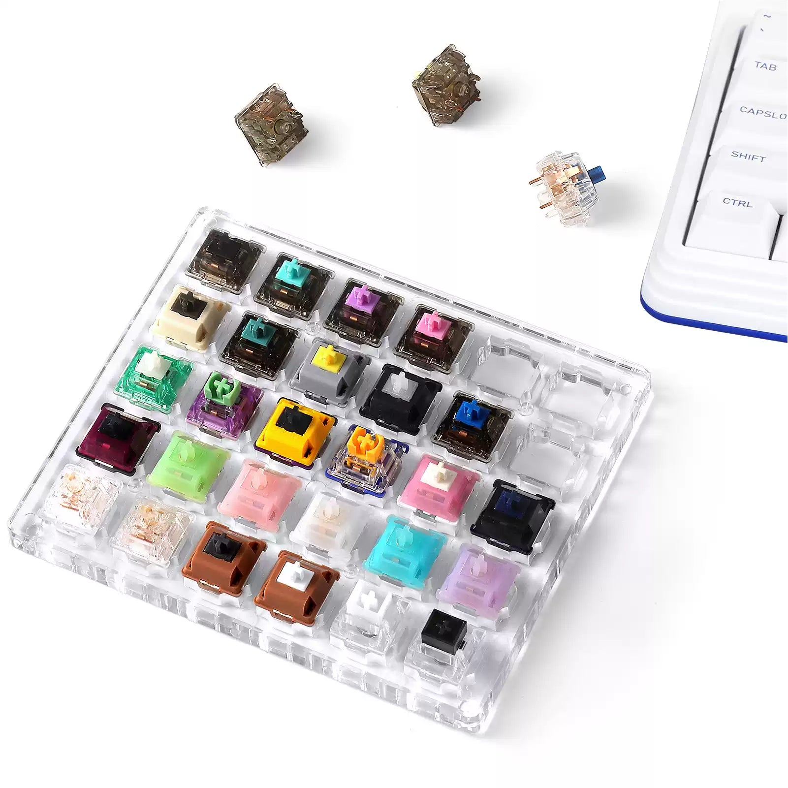 DUROCK - 30-Key Mechanical Switch Tester Sample Kit