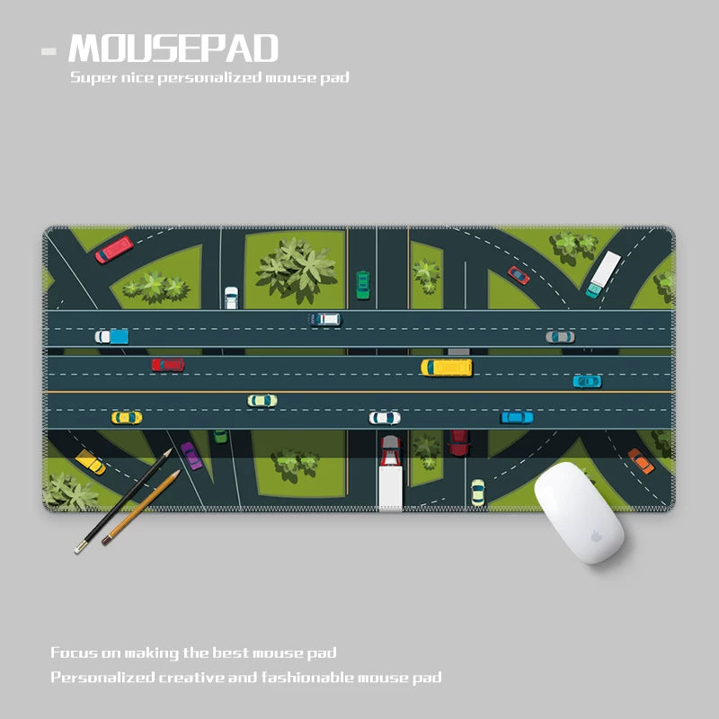 Busy Town & Street Racing R3 Deskmats