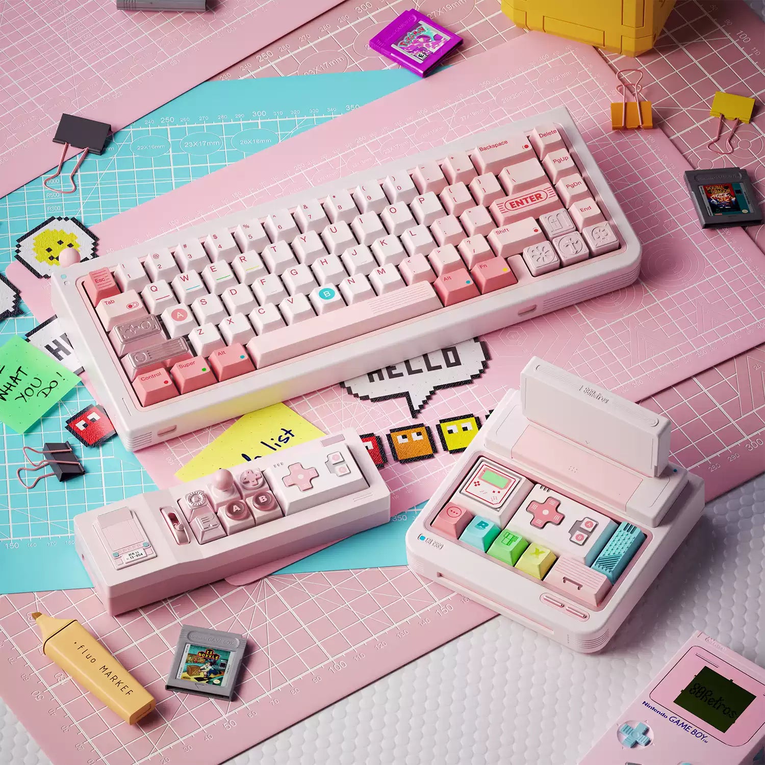 80 Retros - Autopad Retro AE86 Desk Car Hub Keyboard