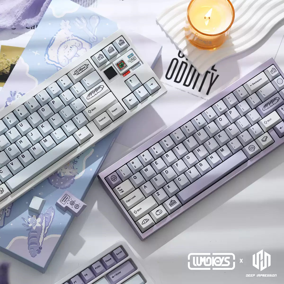 Lumokeys - Moran Pastry PBT Keycap Set