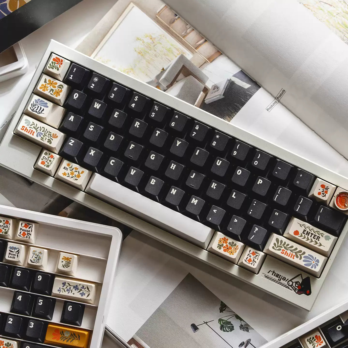 Garden Retro PBT ANSI/ISO Keycap Set