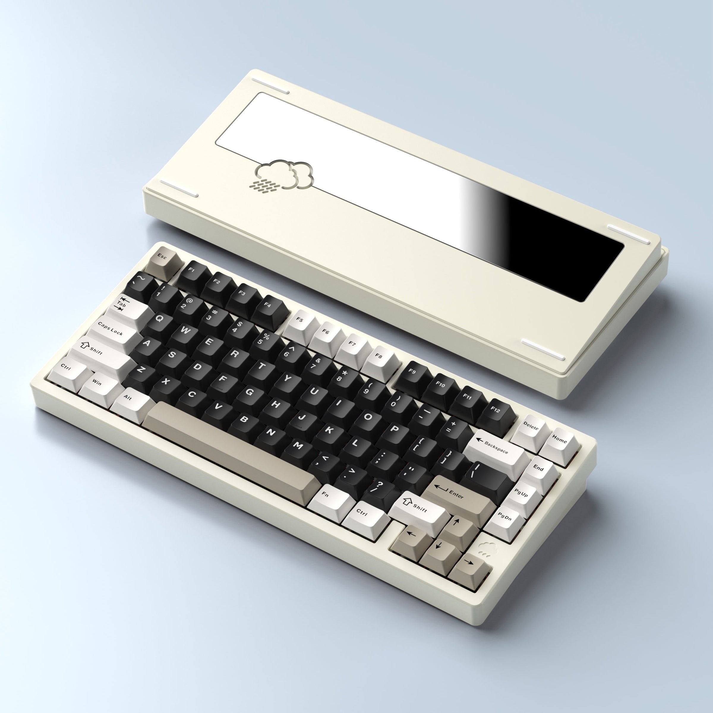 WOBKEY Rainy75 - Teclado mecánico de aluminio al 75 %