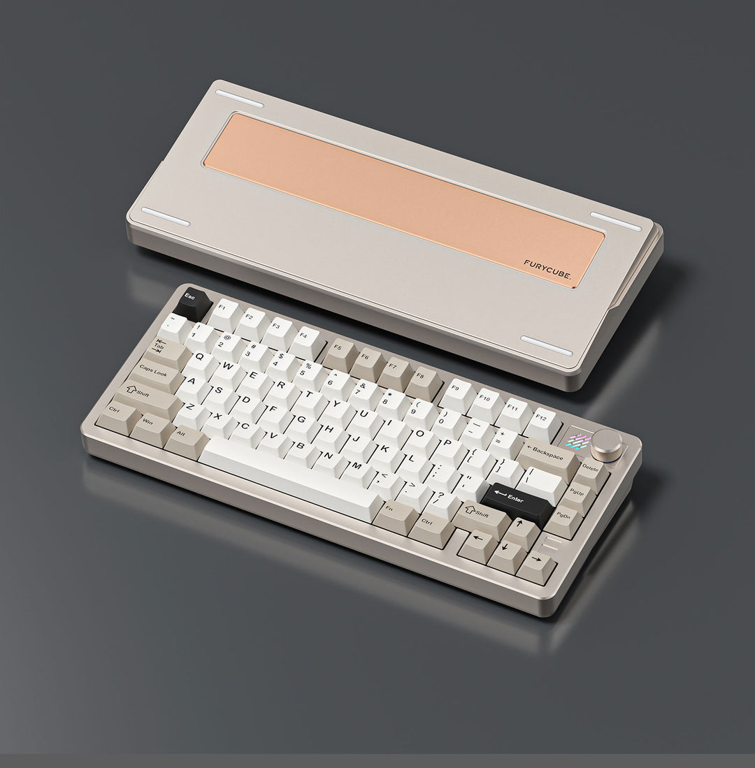 Furycube - F75 75% Aluminum Tri-Mode Mechanical Keyboard