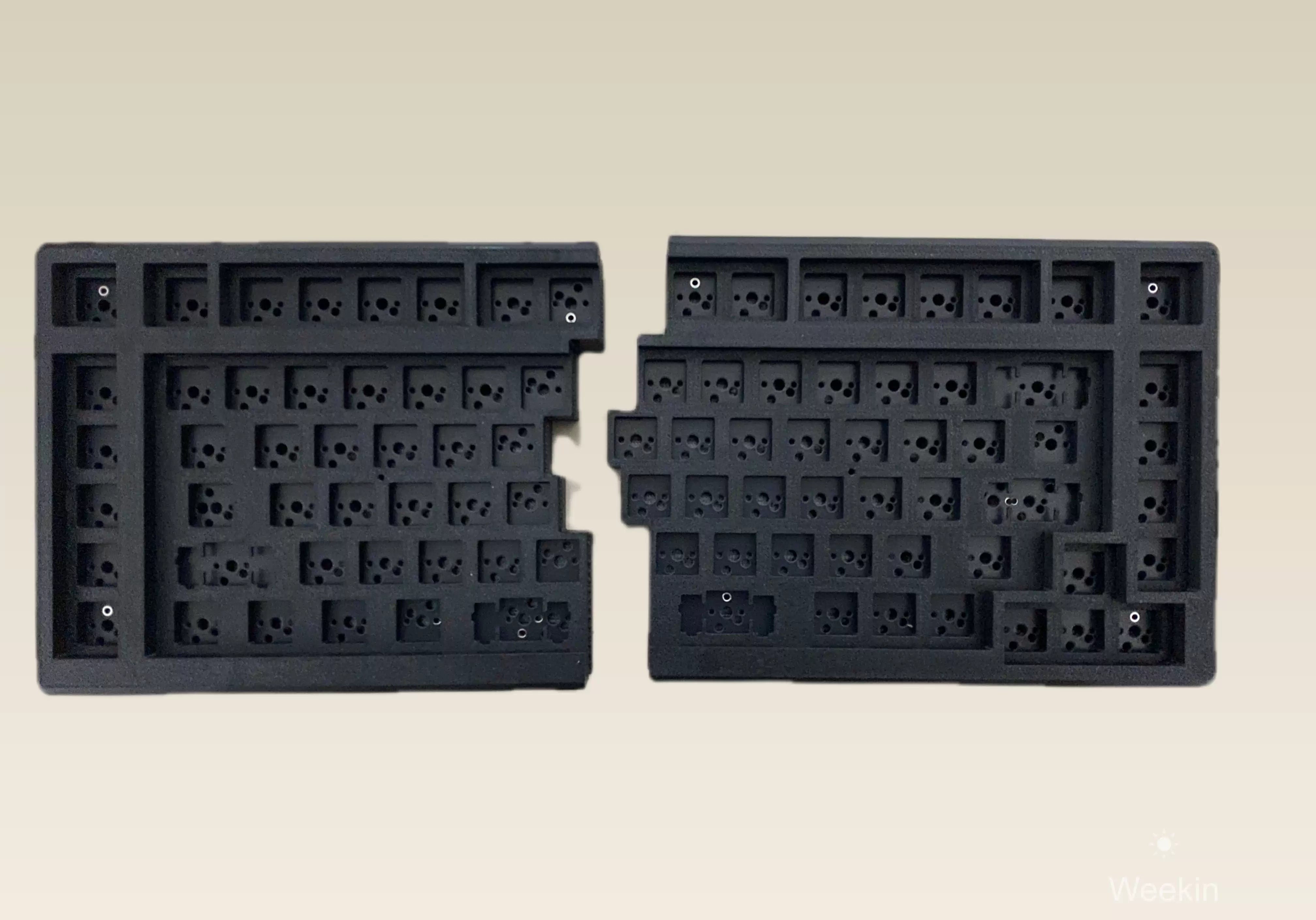 Weekin - WK Split 89 Wireless 2.4G Ergonomic Mechanical Keyboard