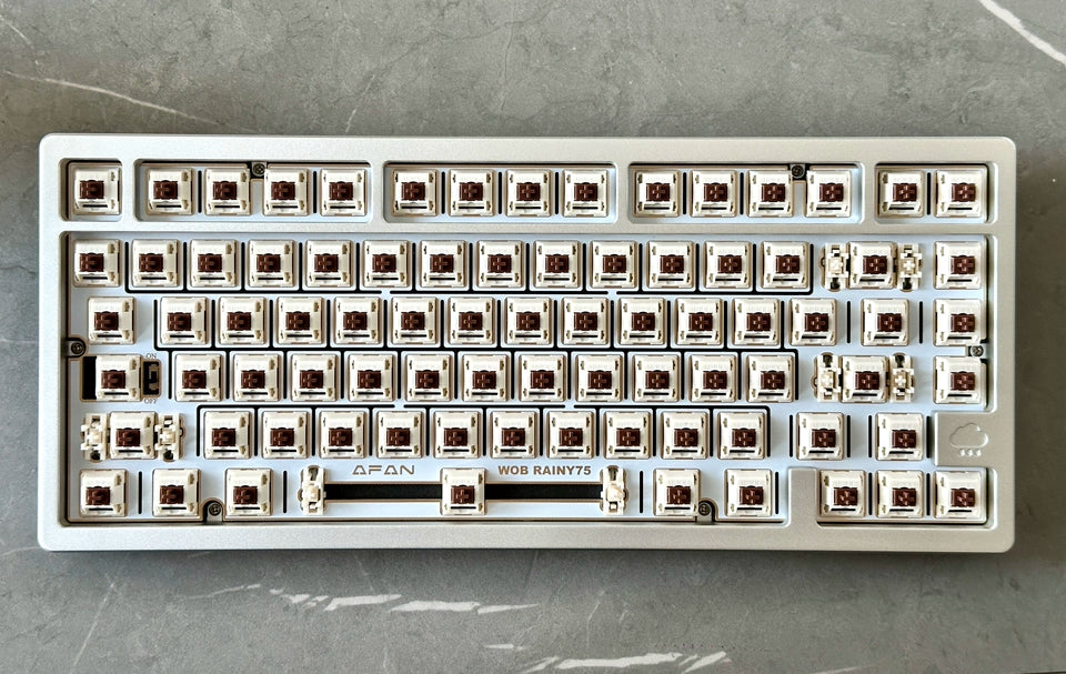 Rainy75 - FR4 Gold-Plated Positioning Plate