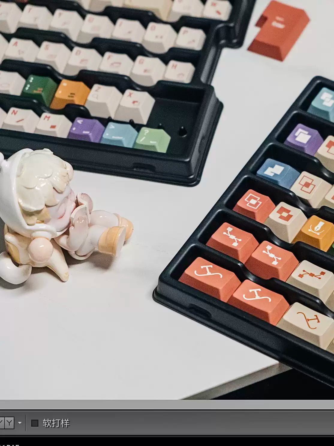 TUTKEYS - ALER PBT Dye-Sublimated ANSI/ISO Keycap Set