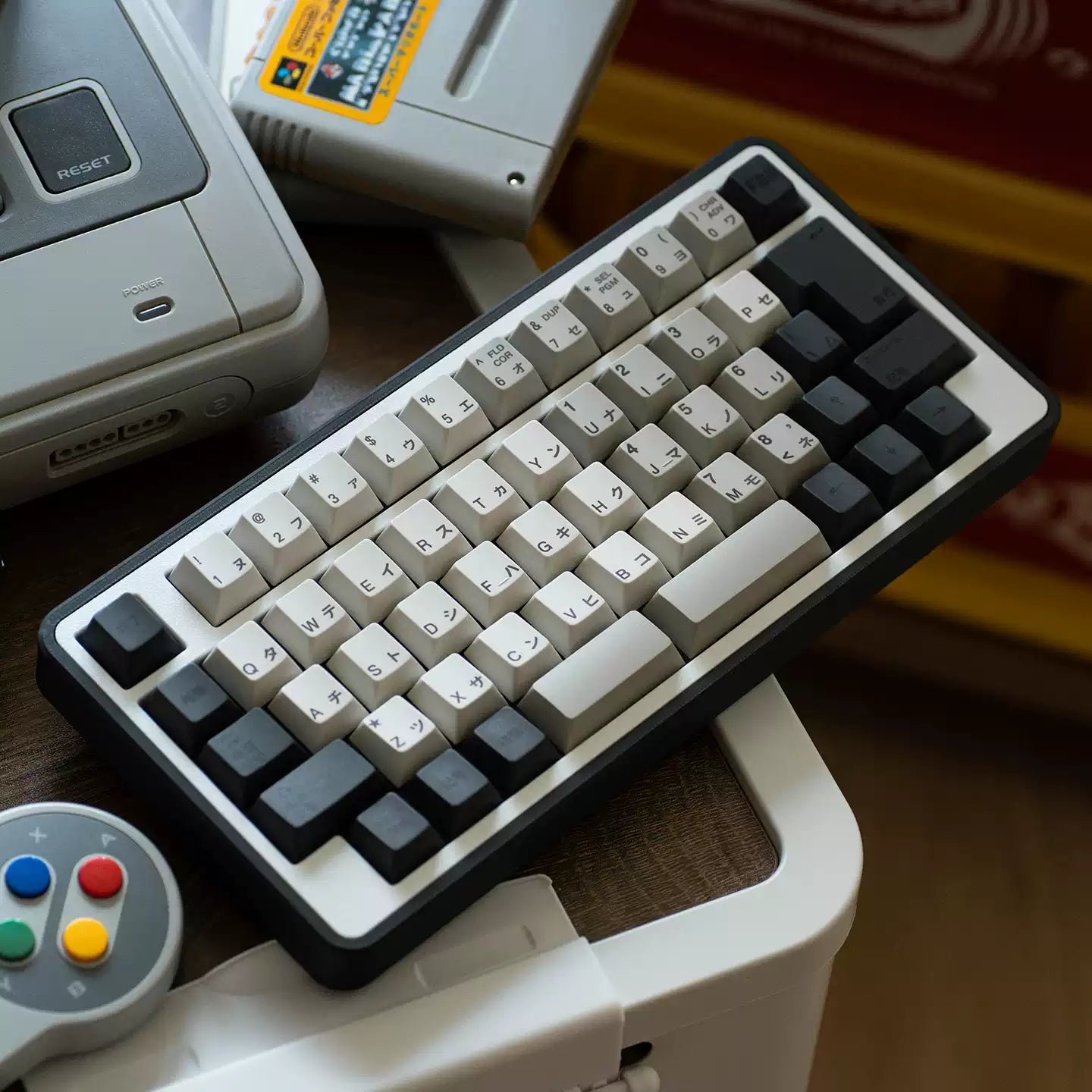 FBB - FK201 Retro Style PBT ANSI/ISO Keycap Set – Japanese