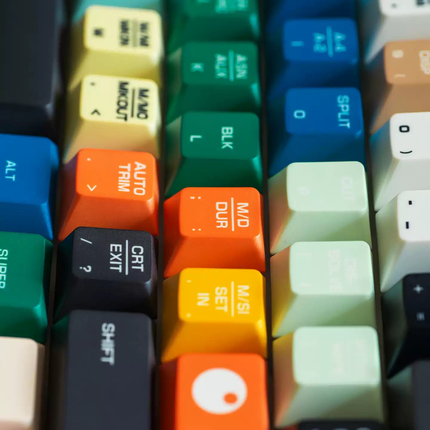 FBB - Retro CMX 3500 PBT Five-Sided ISO/ANSI Keycap Set