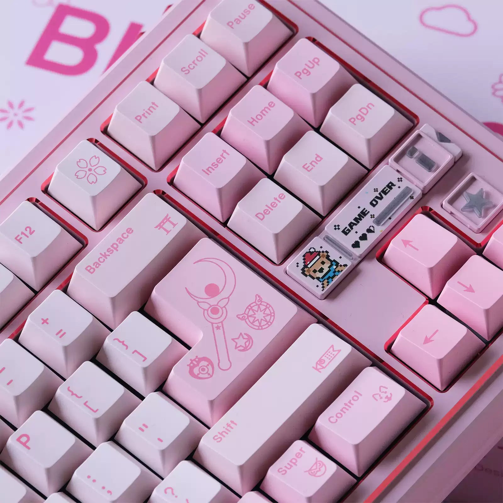 80Retros - Blush 1990s Keycap Set