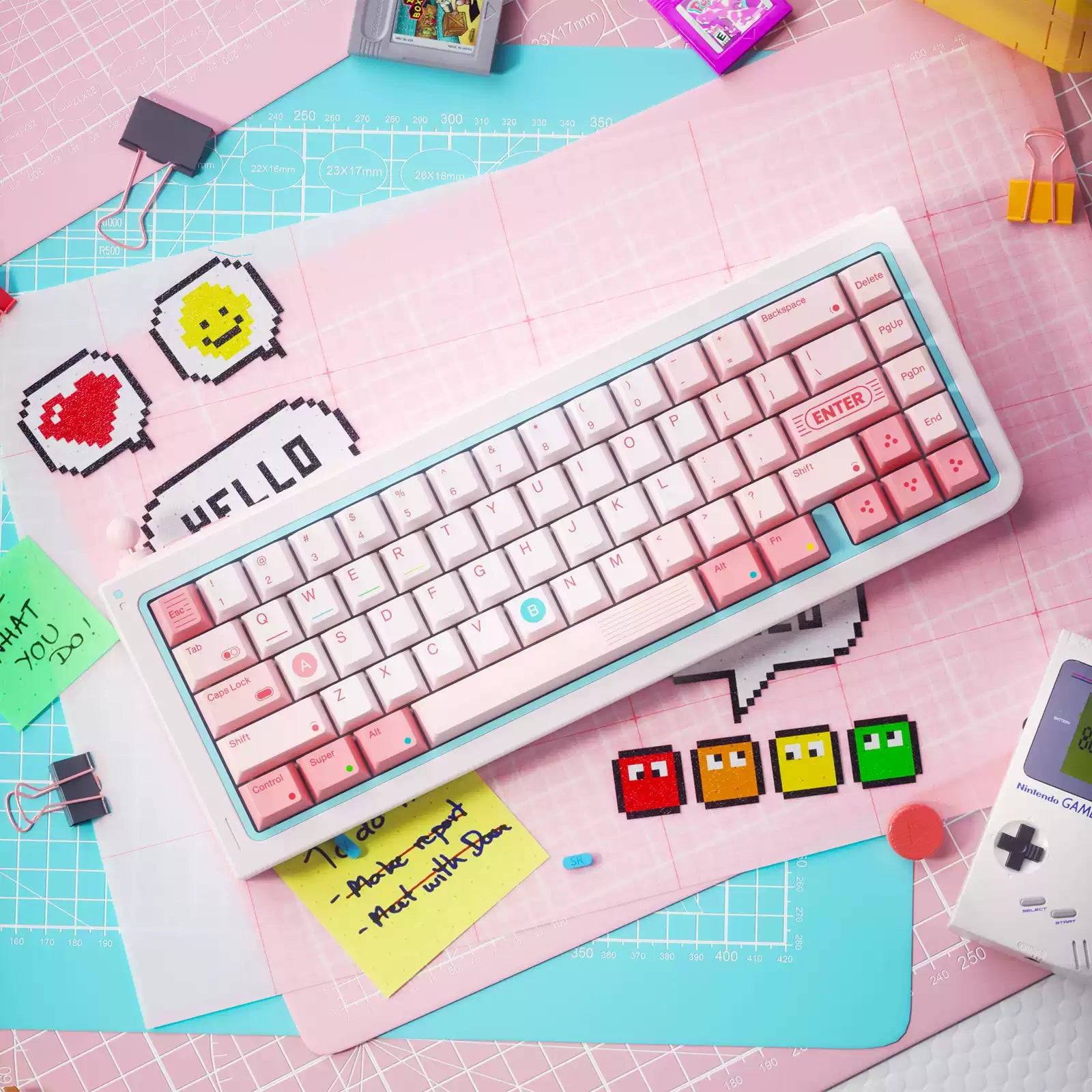 80Retros - Game1989 GB65 – 65% PC DIY Keyboard Kit