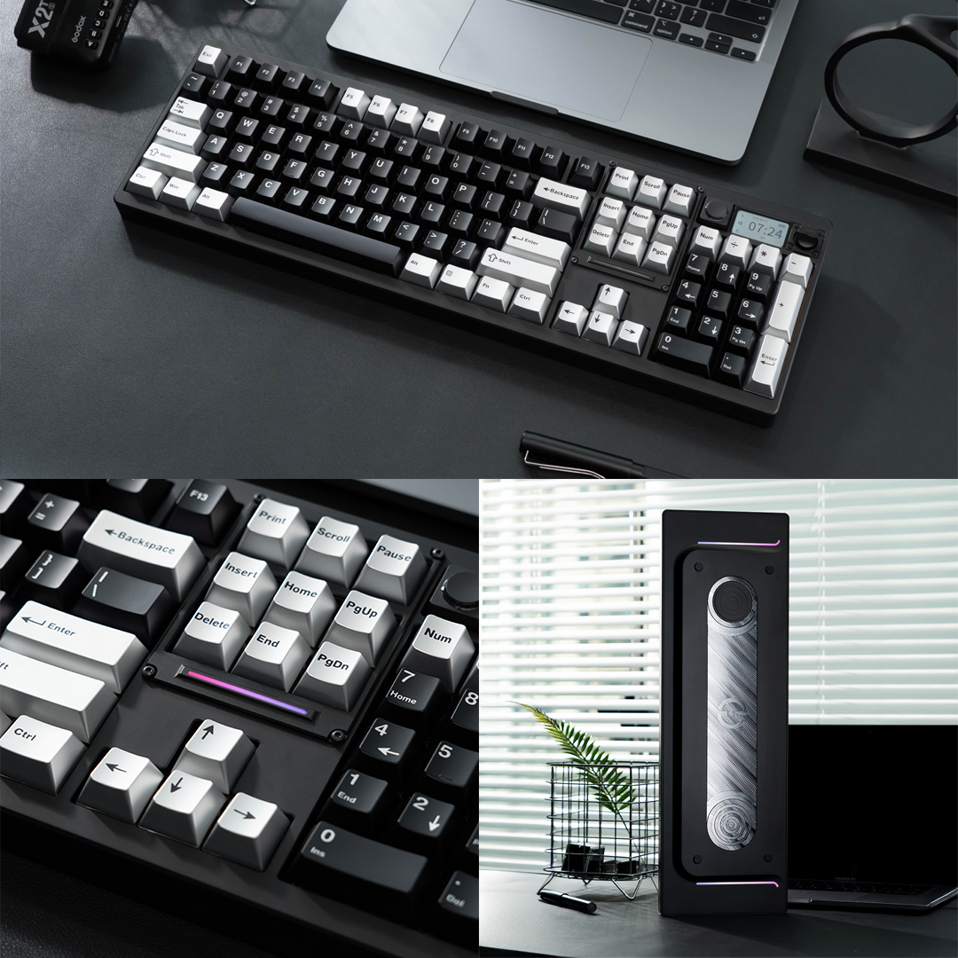 Chilkey - ND104 Full-Size Low-Profile RGB Mechanical Keyboard