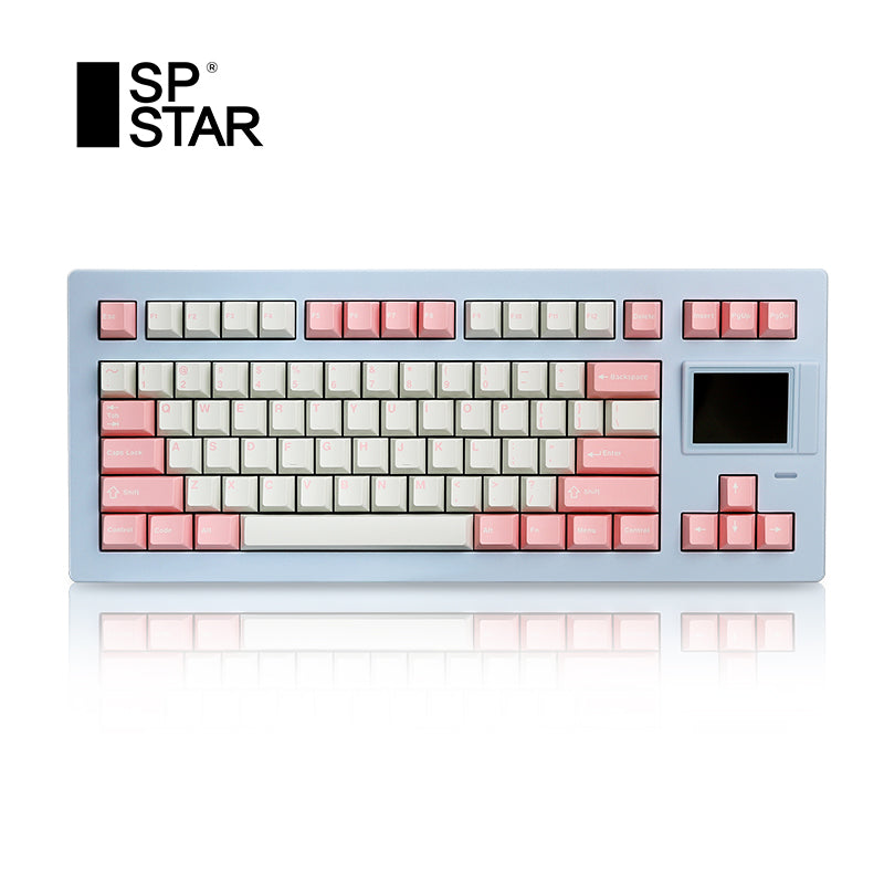 SP Star - D82 Pro Mechanical Keyboard with LCD Screen