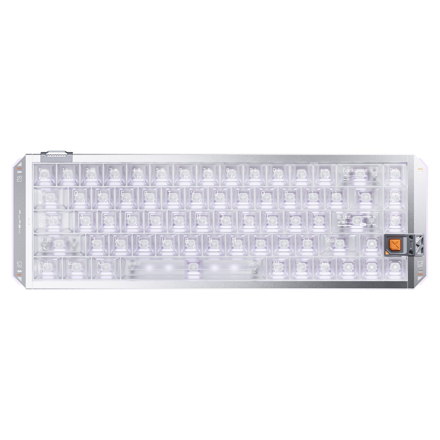 FLASH 68HE — Aluminum HE Magnetic Switch Keyboard