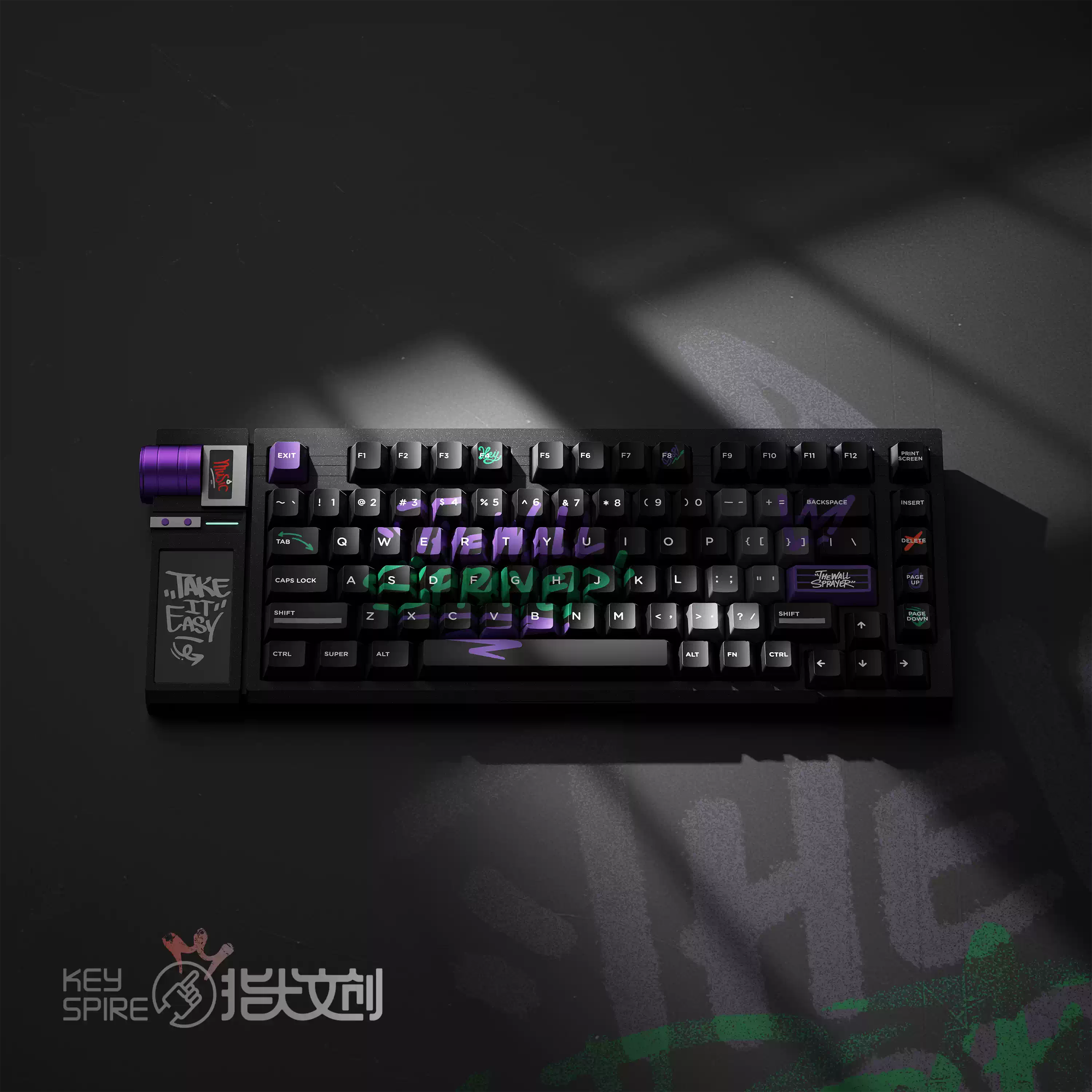 Keyspire - Fantasy Street High-Pressure Keycap Set